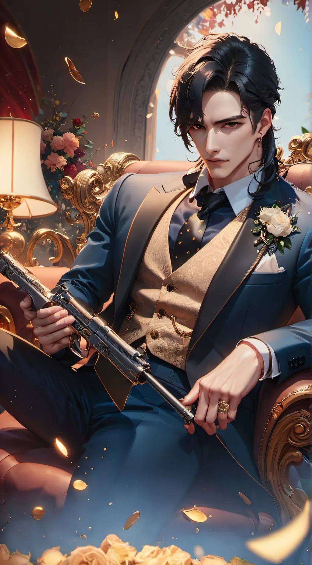 ai character: Aaron background