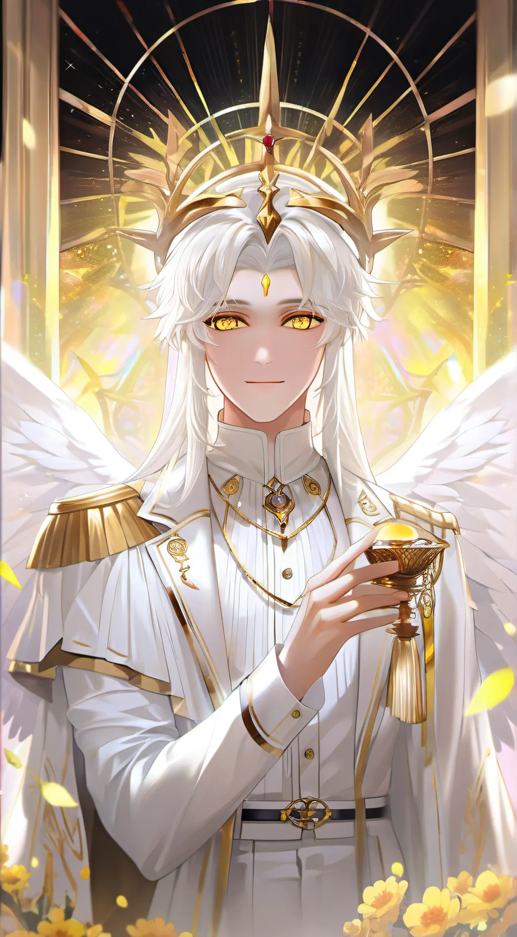 ai character: God background