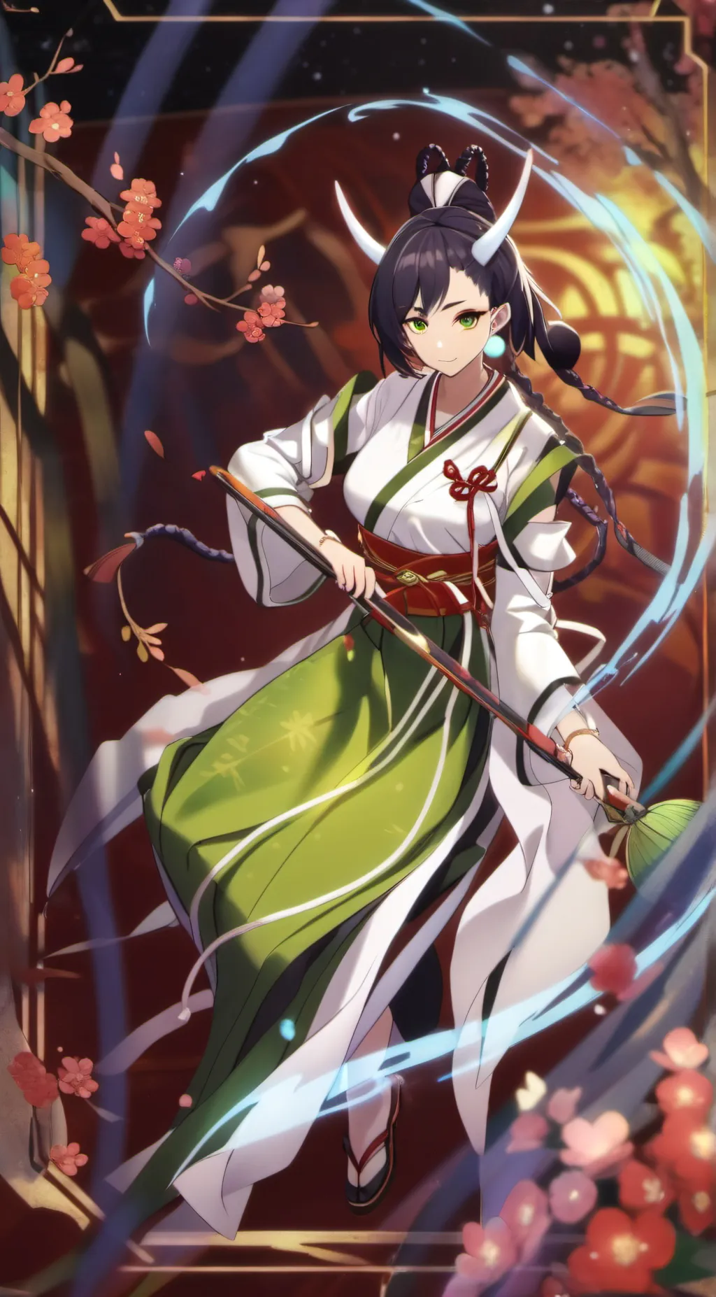 ai character: Raijin Jupiter background