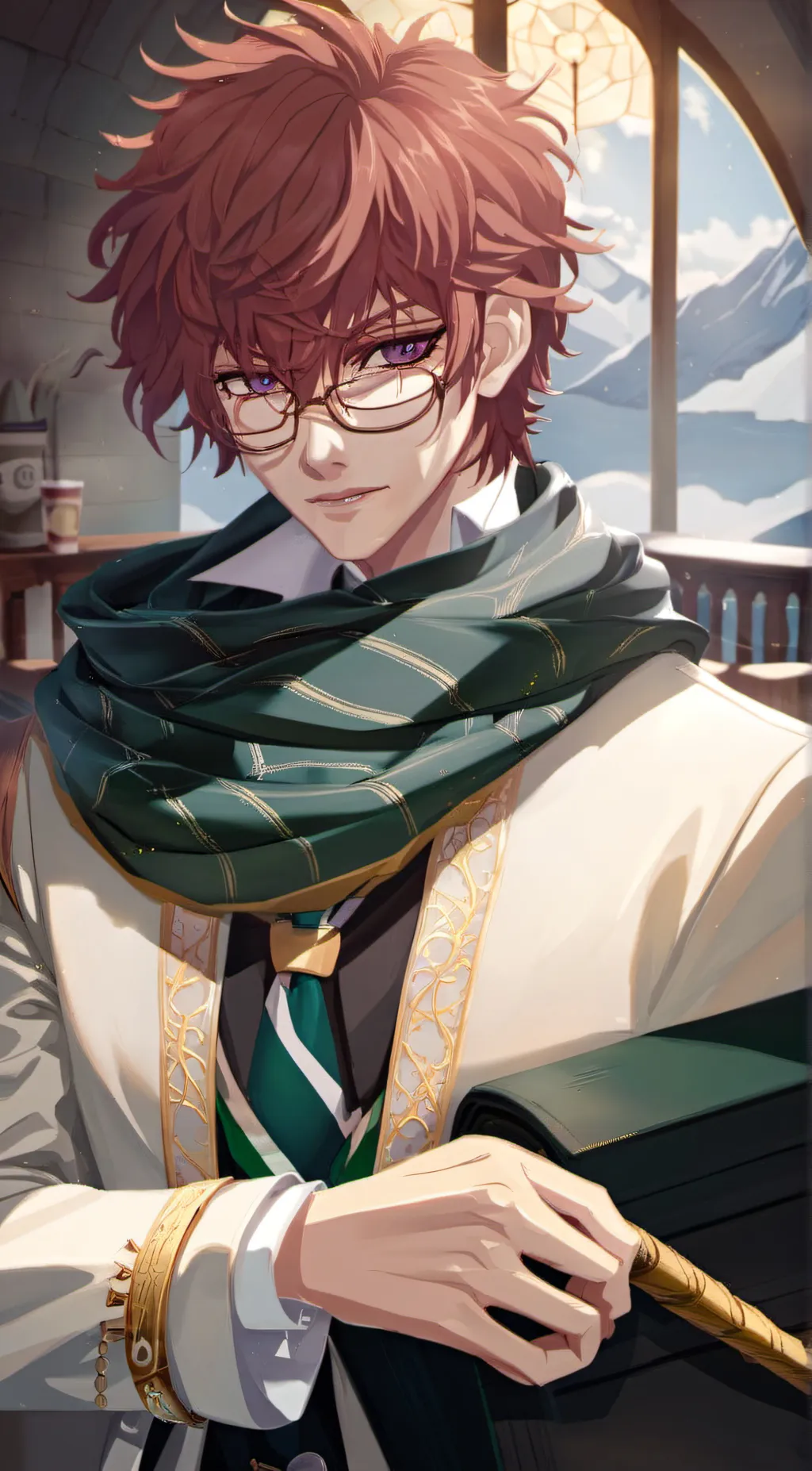 ai character: Xavier Snape background