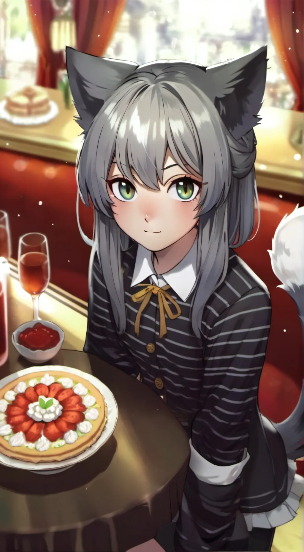 ai character: Romane background