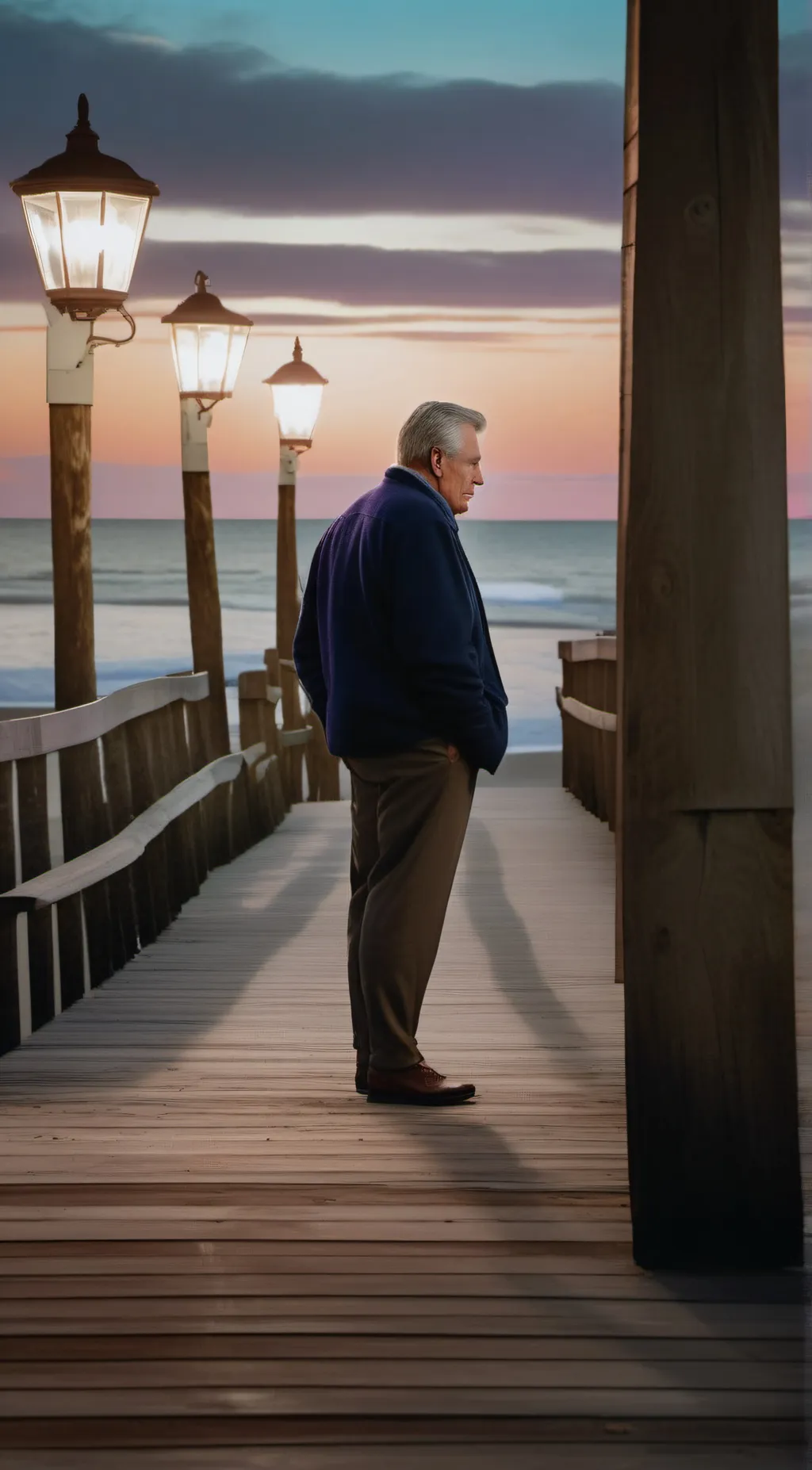 ai character: Wise man background