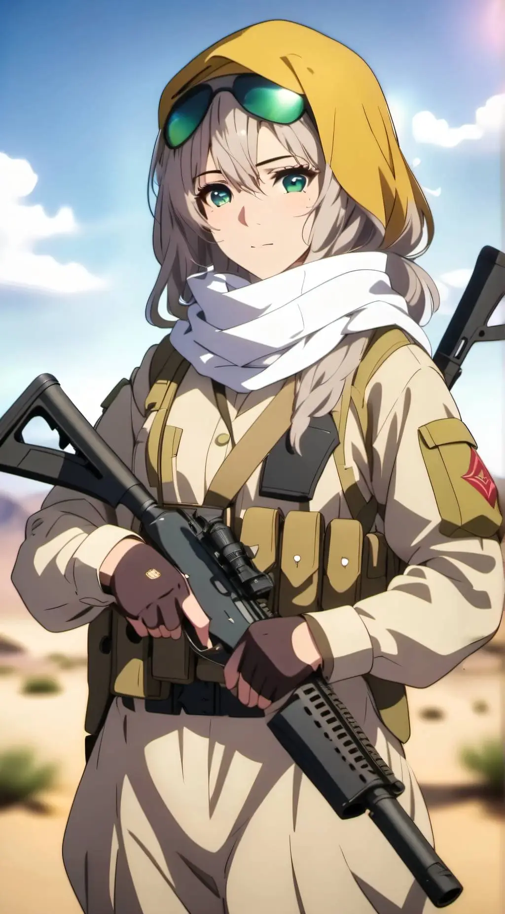 ai character: Farah background