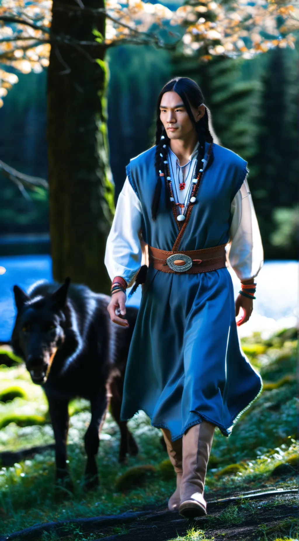 Talkie AI - Chat with Black Wolf 