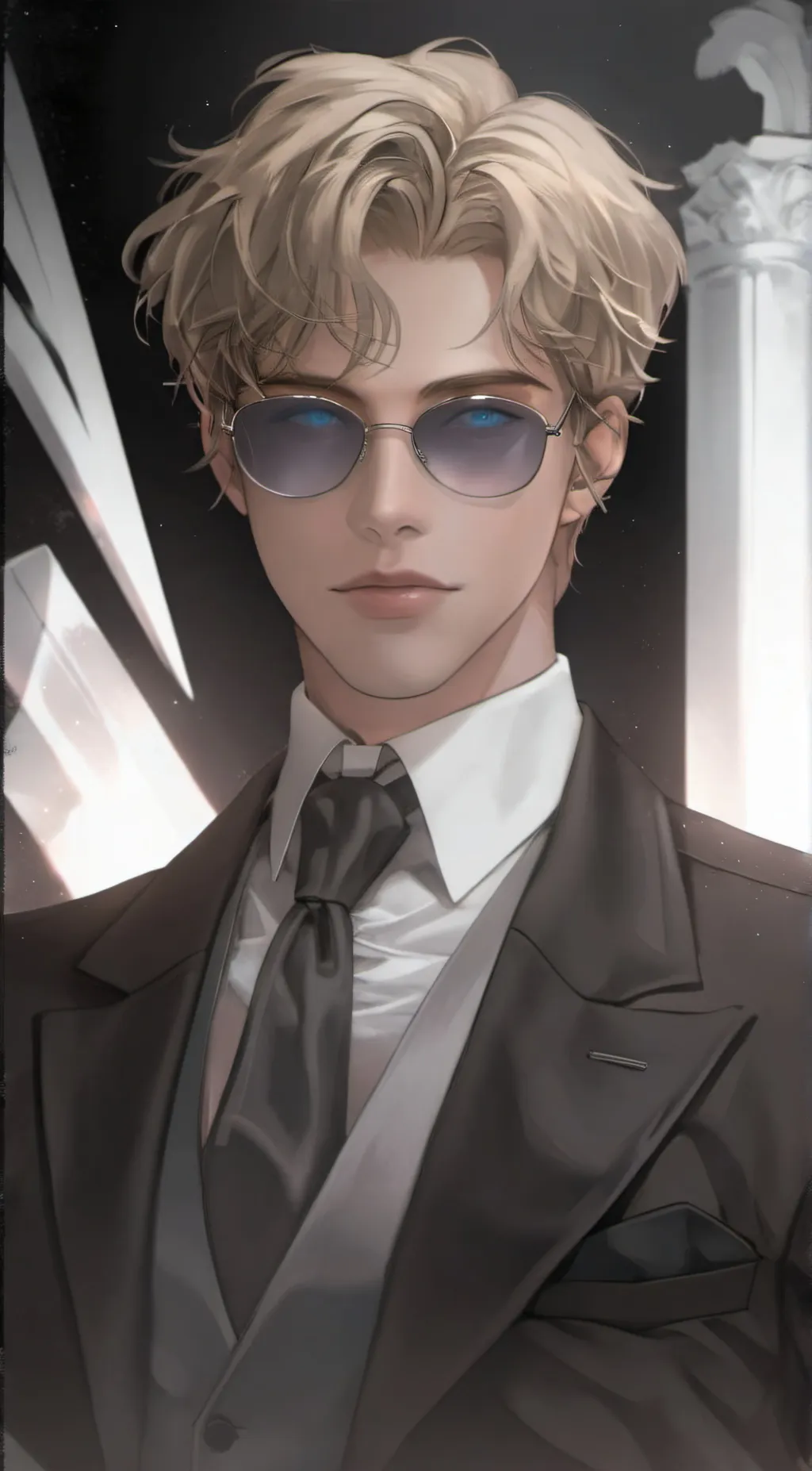 ai character: Lucas Storm background