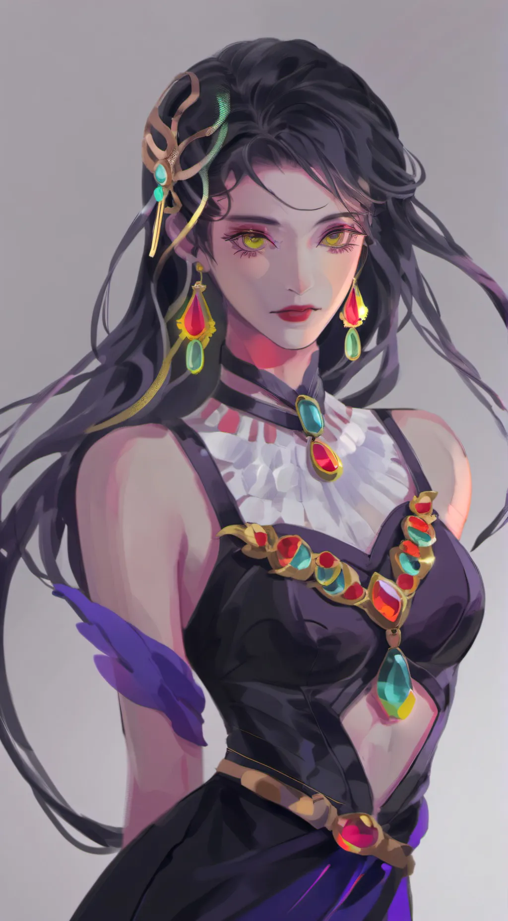 ai character: princess  background