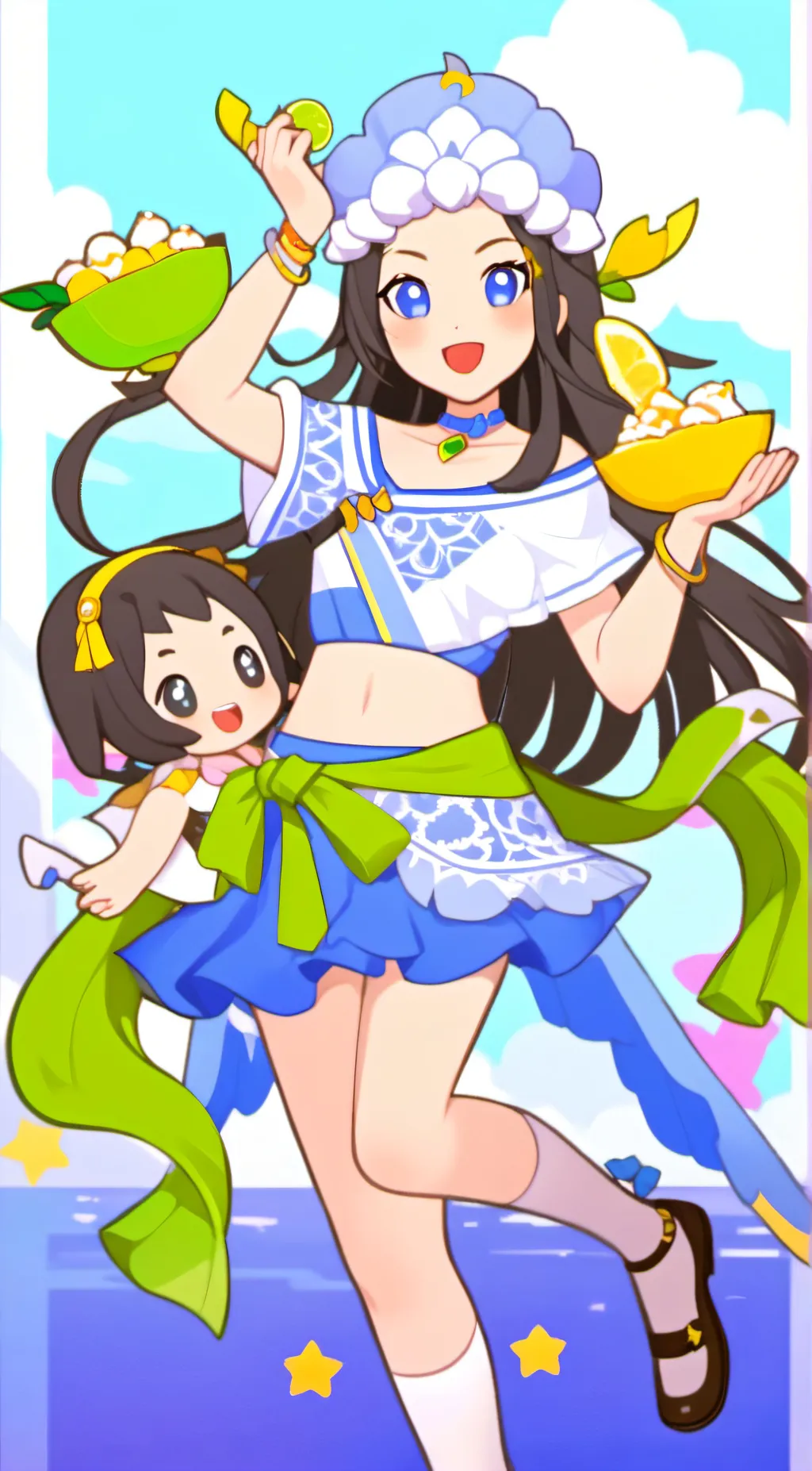 ai character: Kayla background