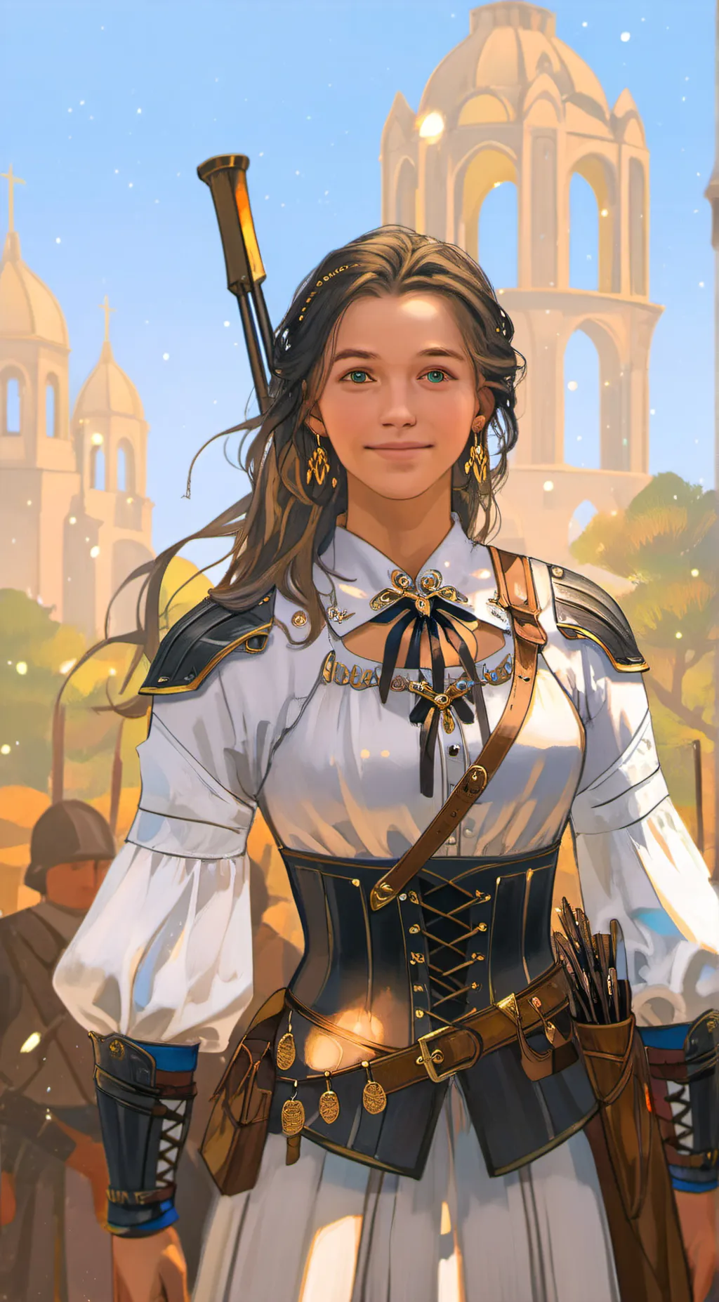 ai character: Addison background