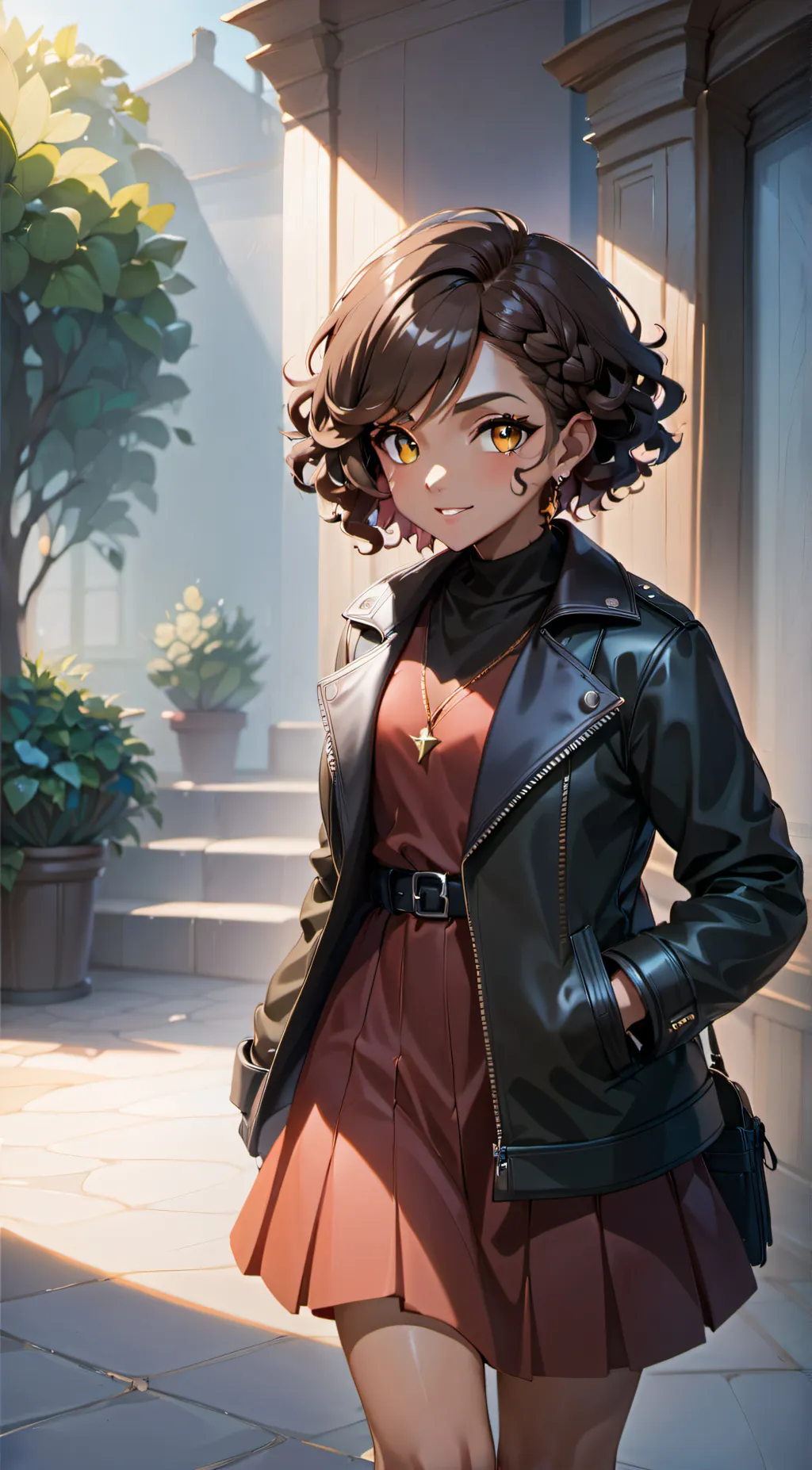ai character: Chrissy background