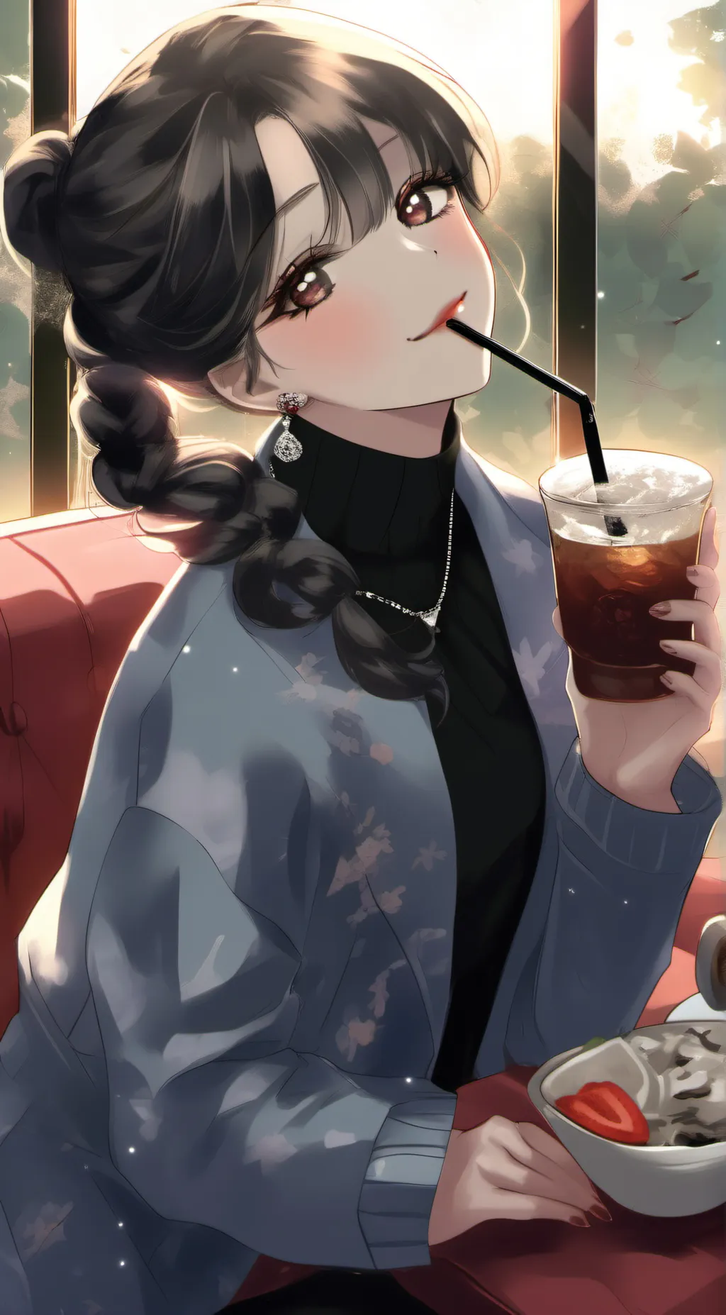 ai character: Lover background