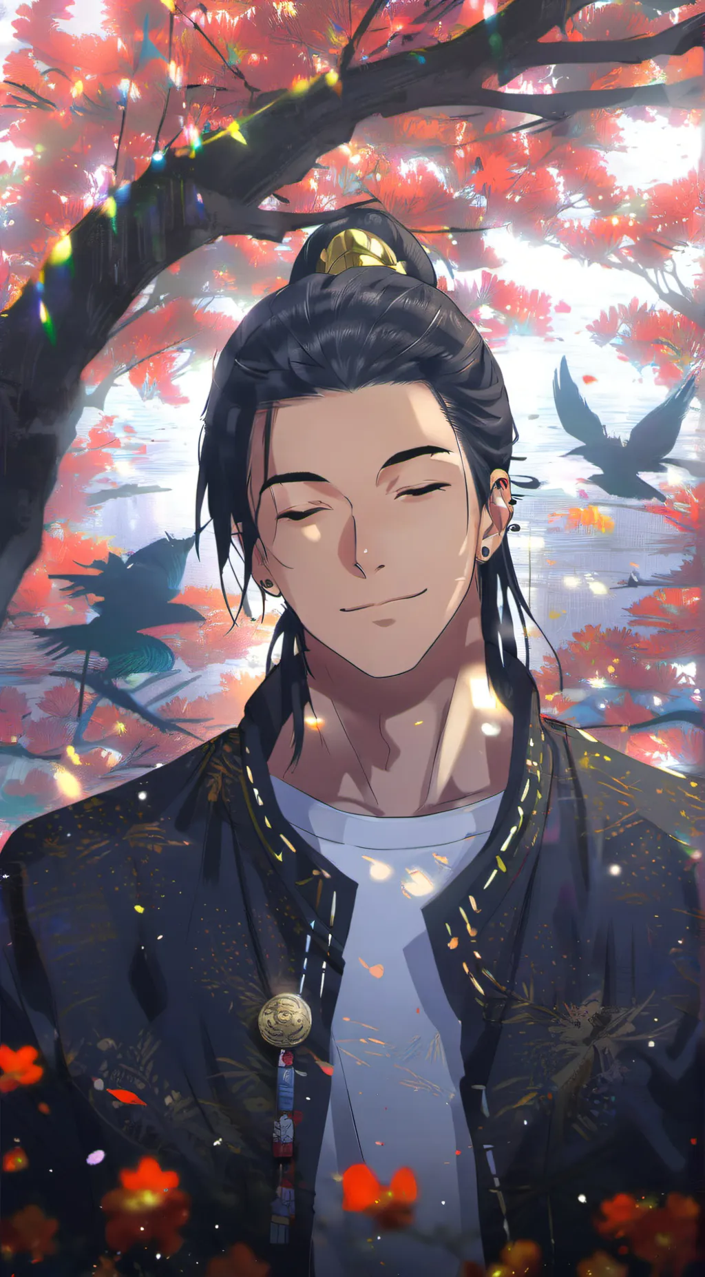 ai character: Suguru Getō background