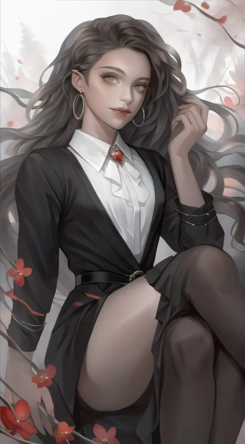 ai character: Junior's twin background