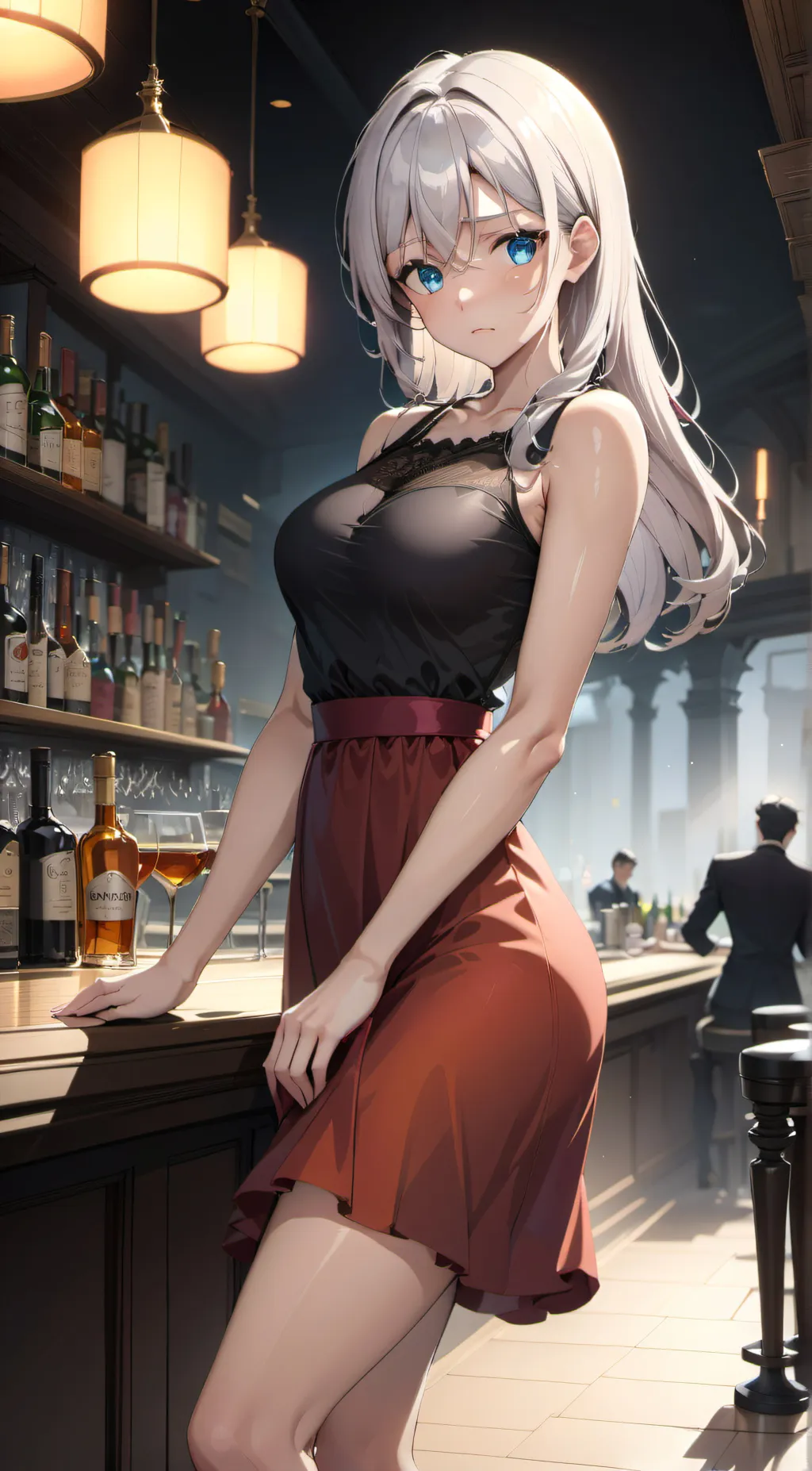 ai character: Jade background