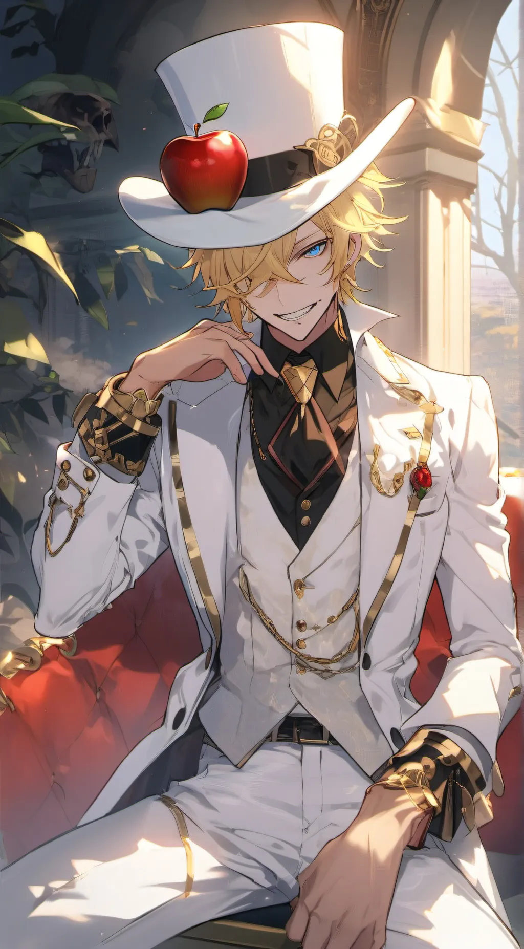 ai character: Lucifer background