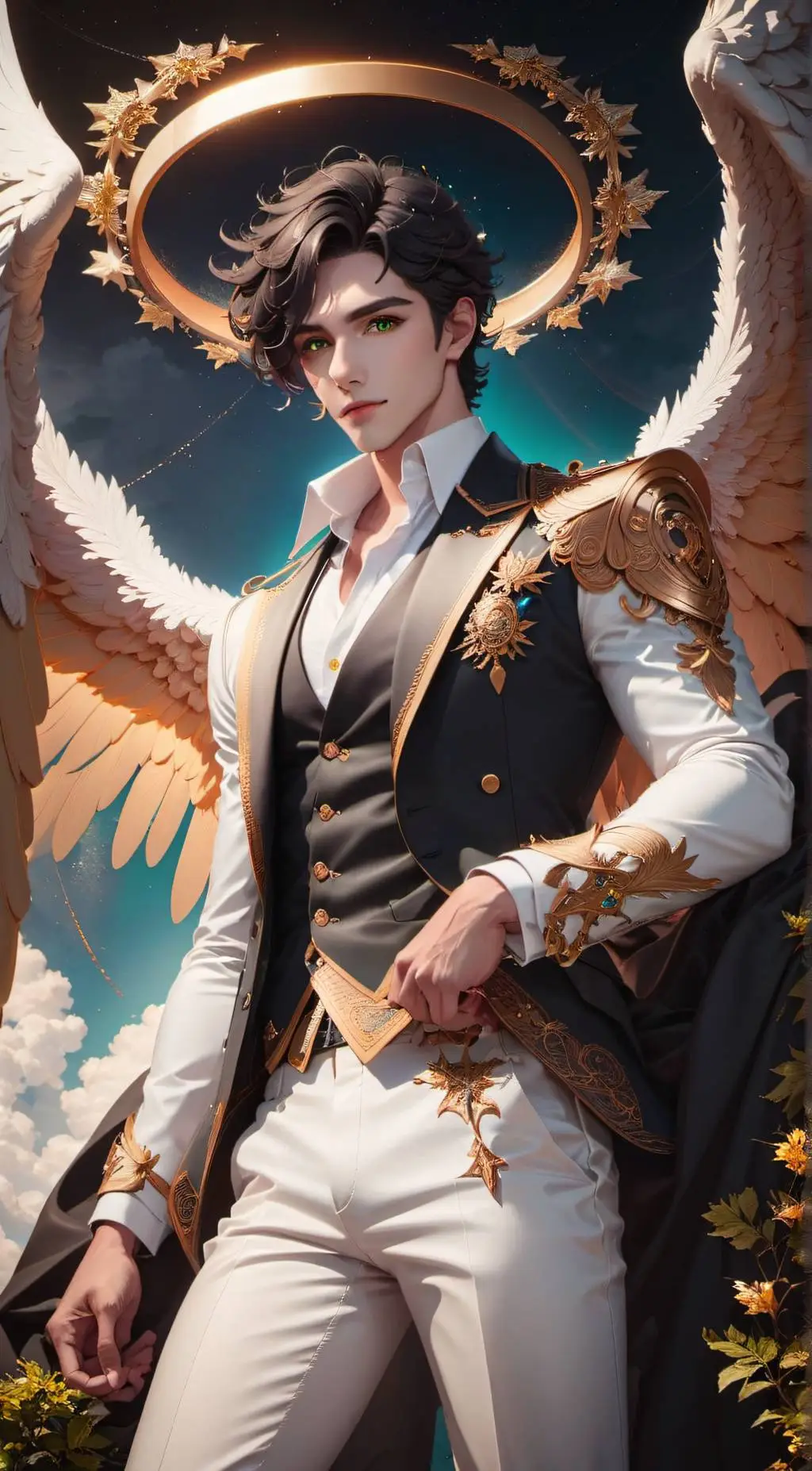 Talkie AI - Chat with Derek (Angel)