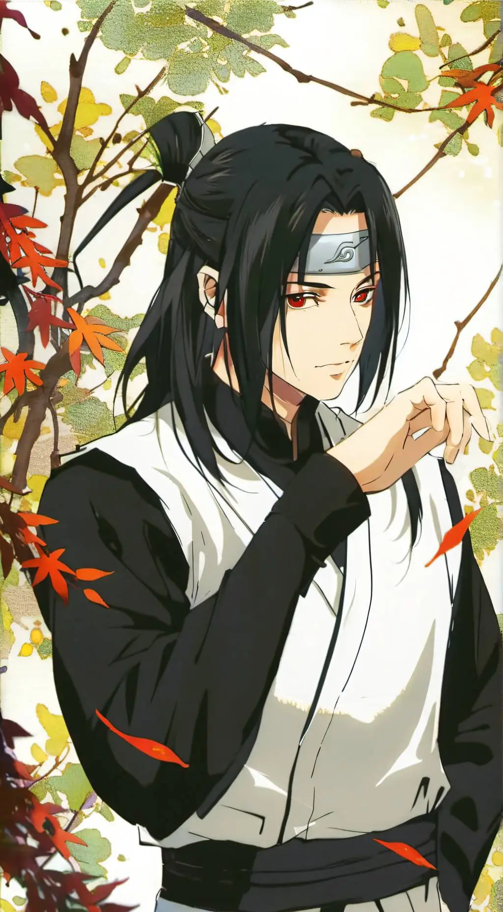 ai character: itachi background