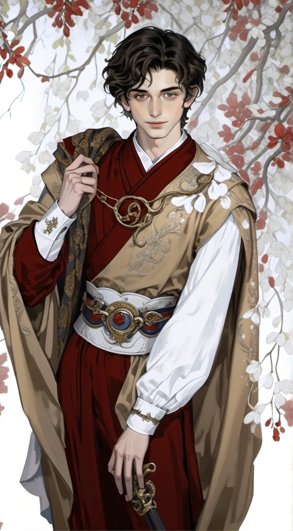 ai character: Best friend  background