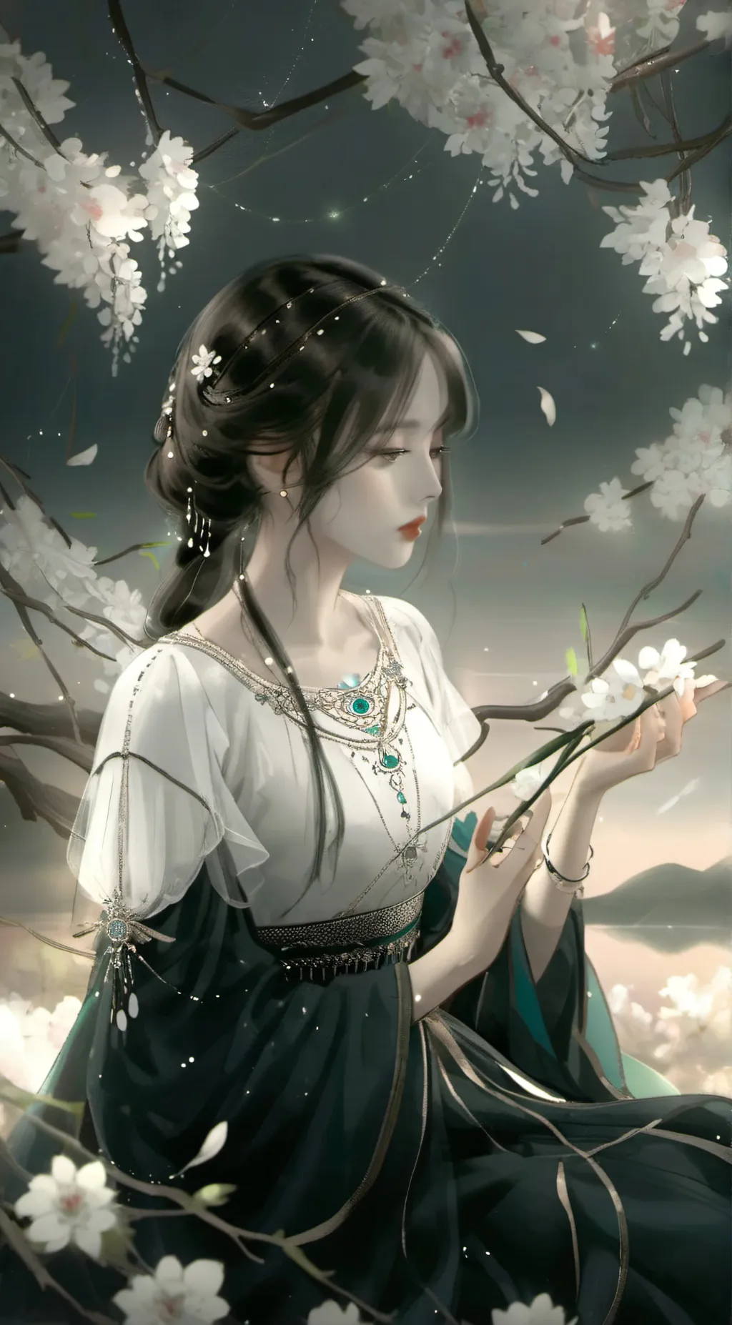 ai character: mie background