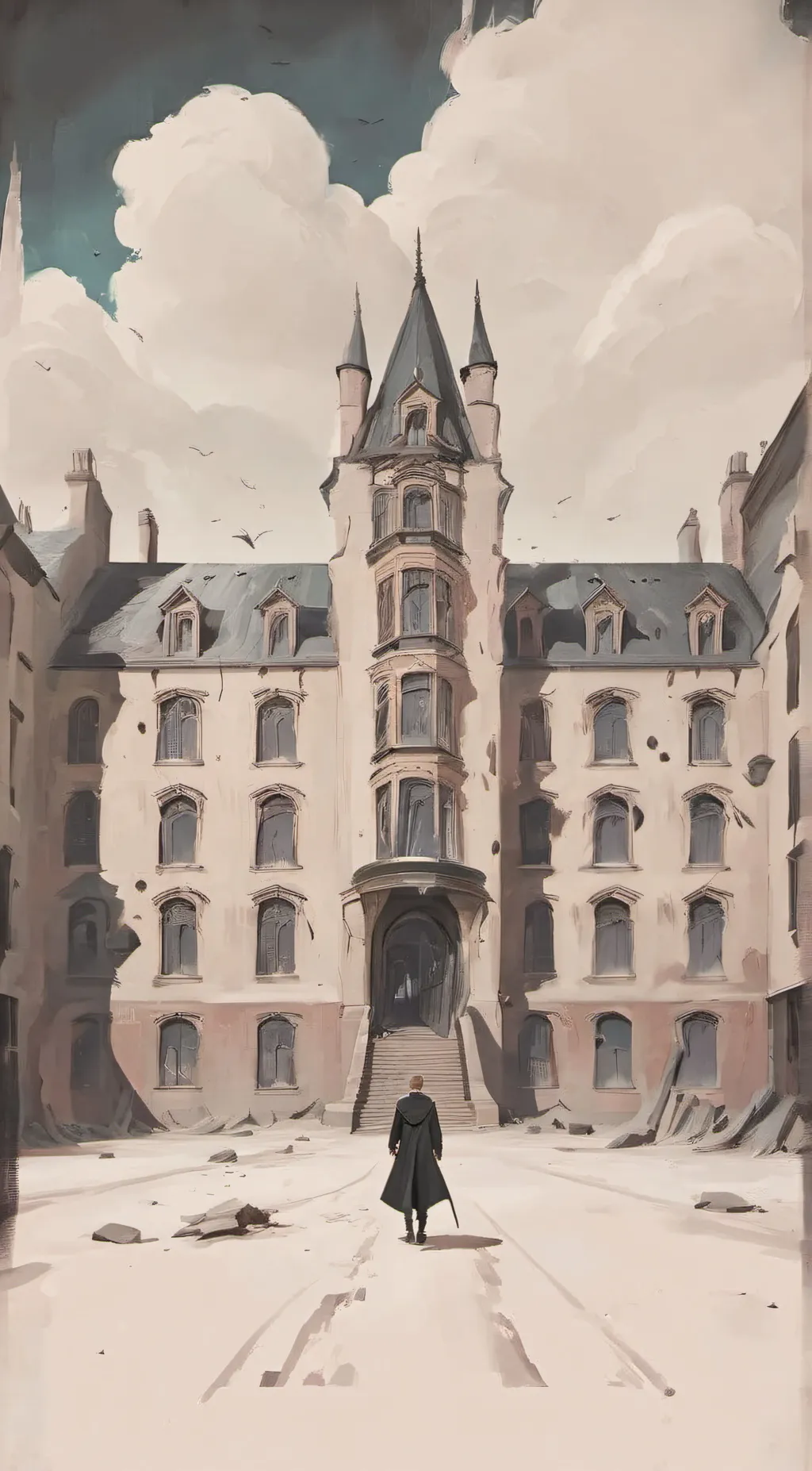 ai character: malfoy manour background