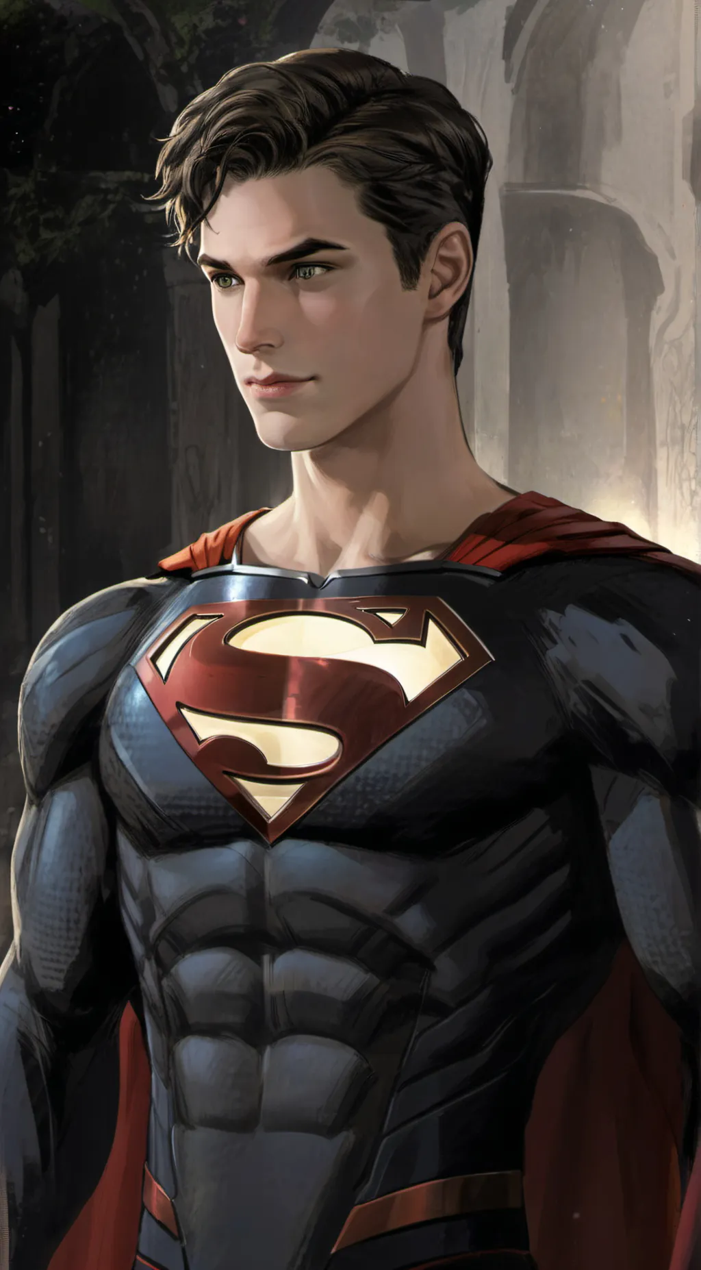 ai character: superboy background