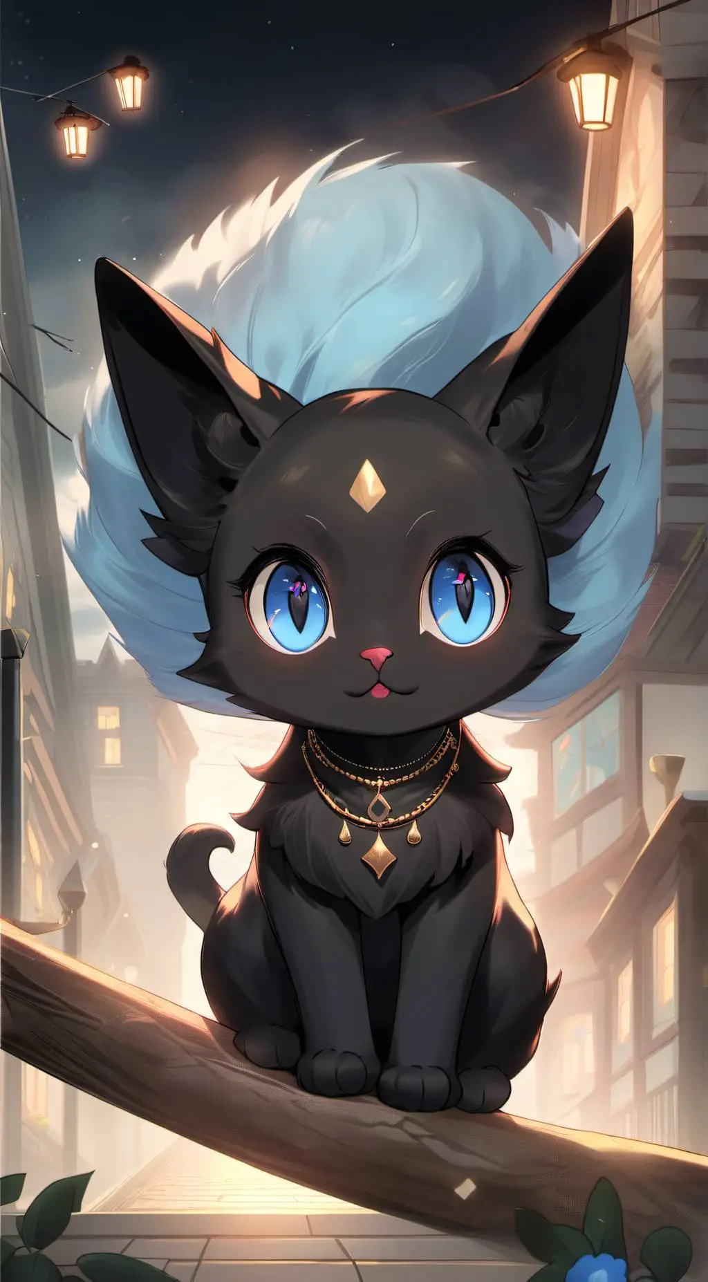 ai character: Nightshade  background