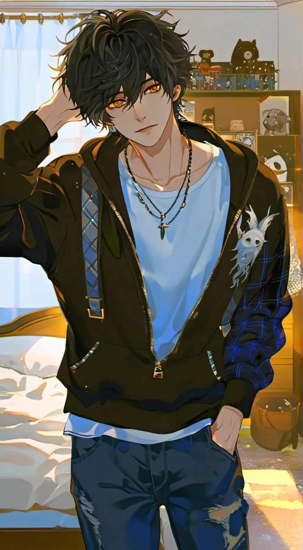 ai character: ♡Kai♡ background