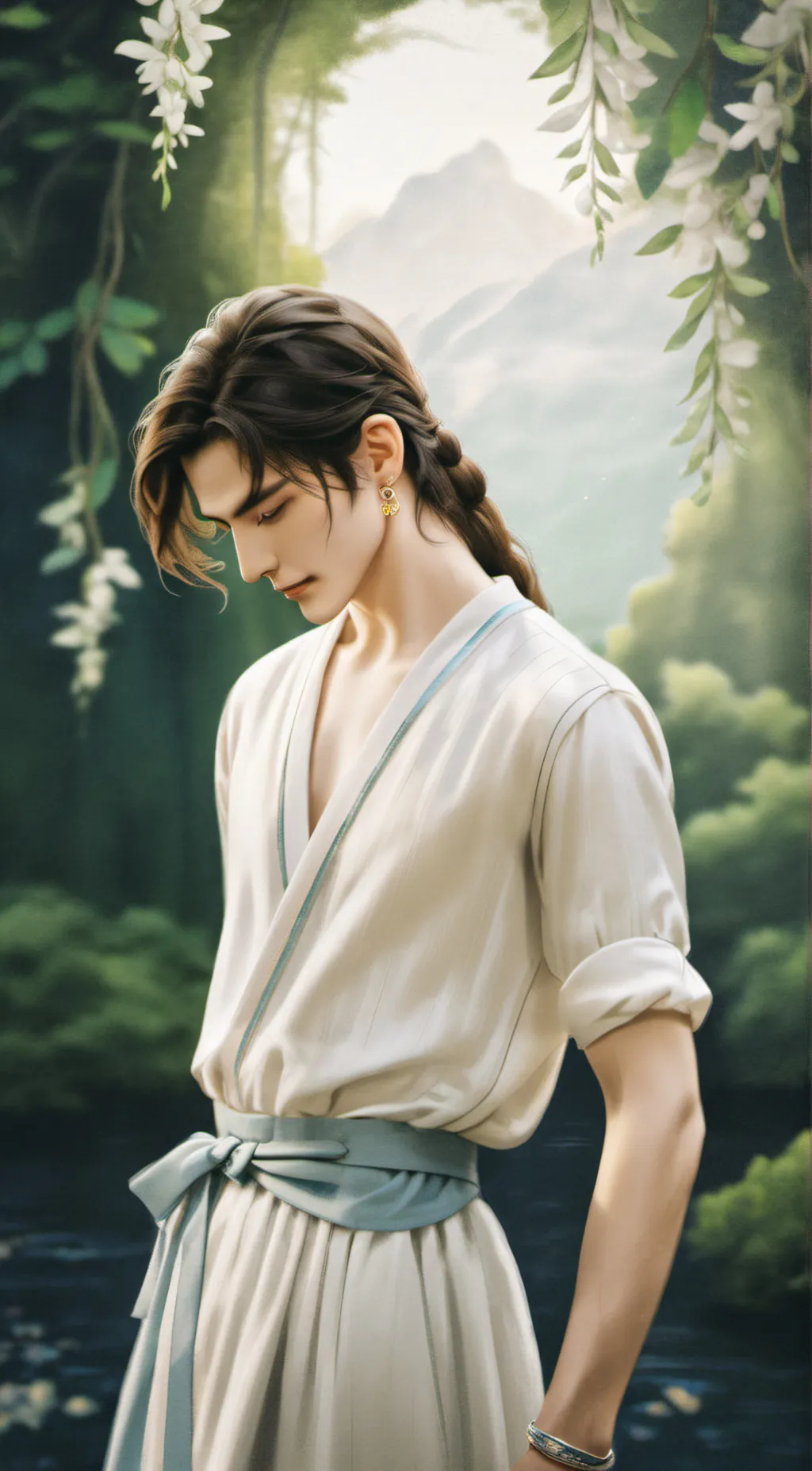 ai character: Woojin Kim background