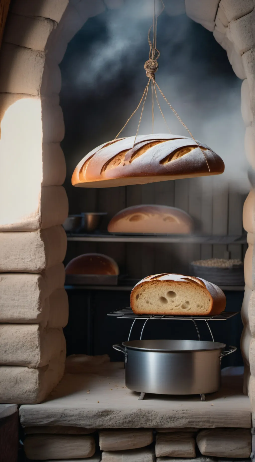 ai character: Breadle background