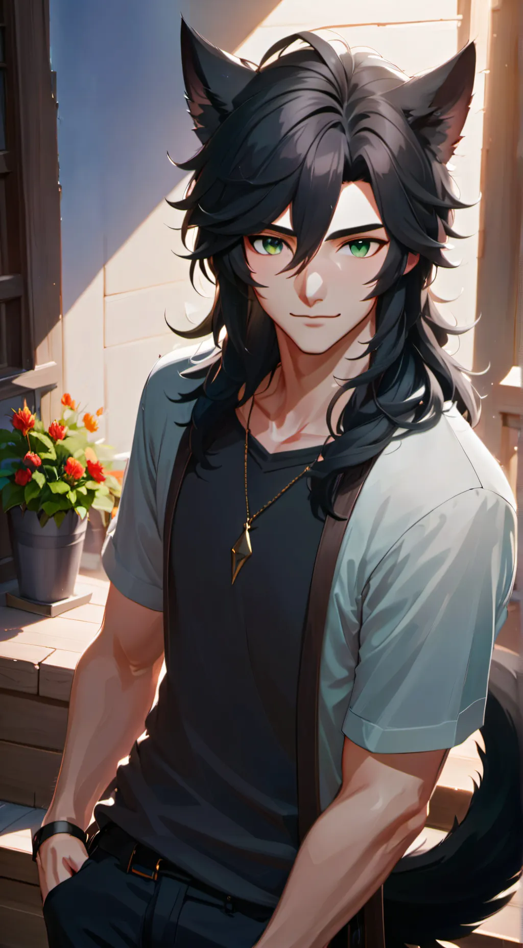 ai character: Velcro  background