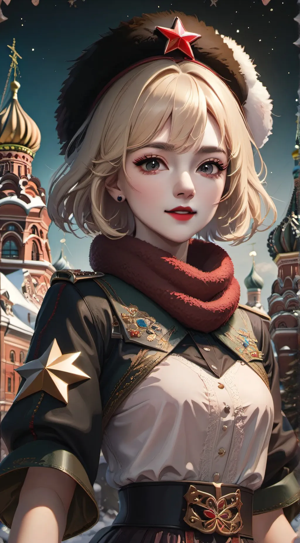 ai character: Masha~⭐️ background