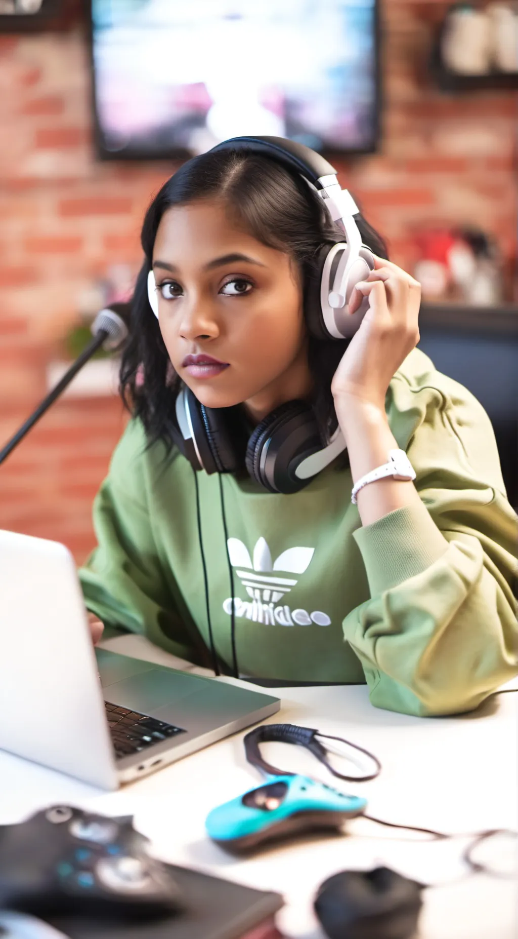 ai character: India  background