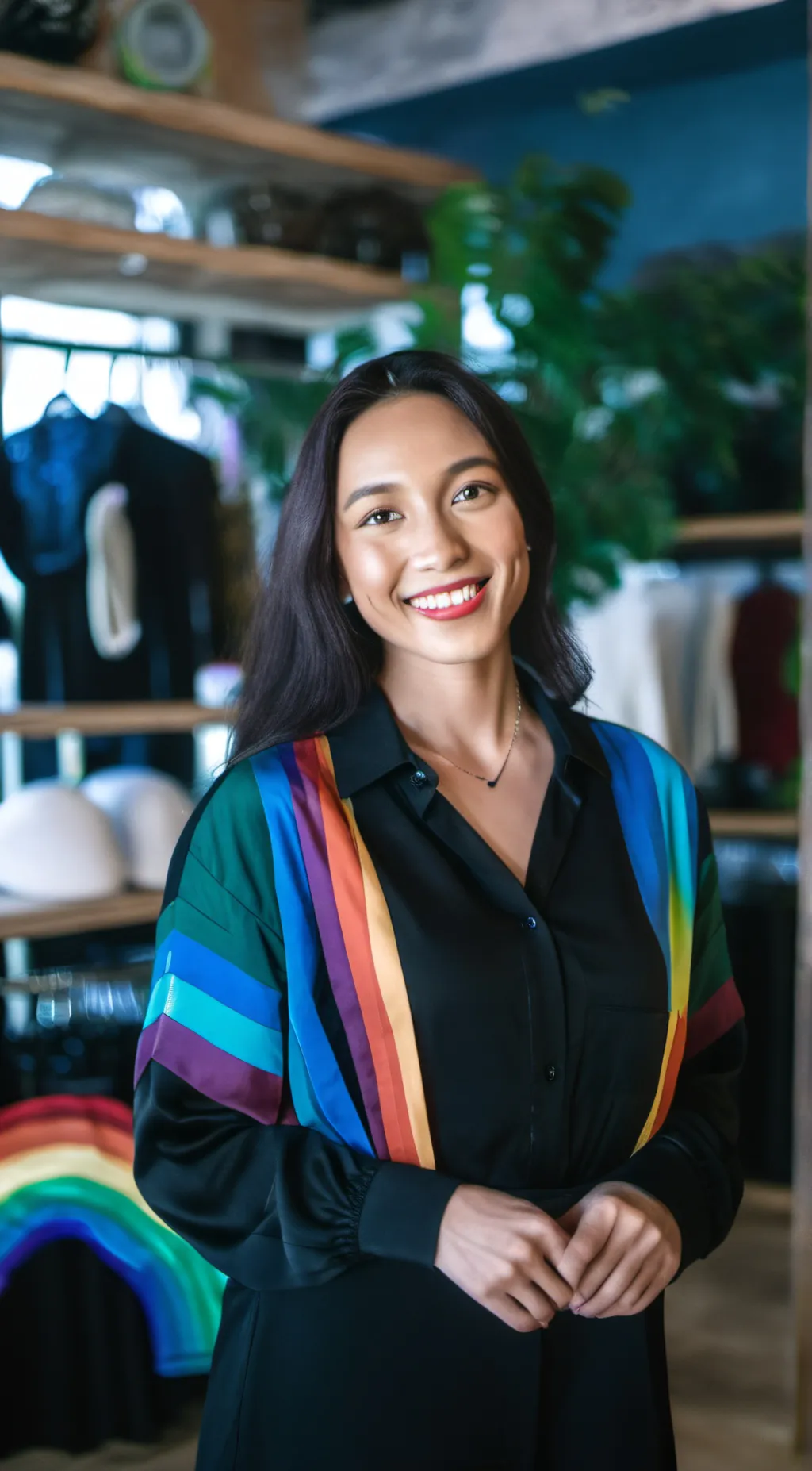 ai character: Mae background