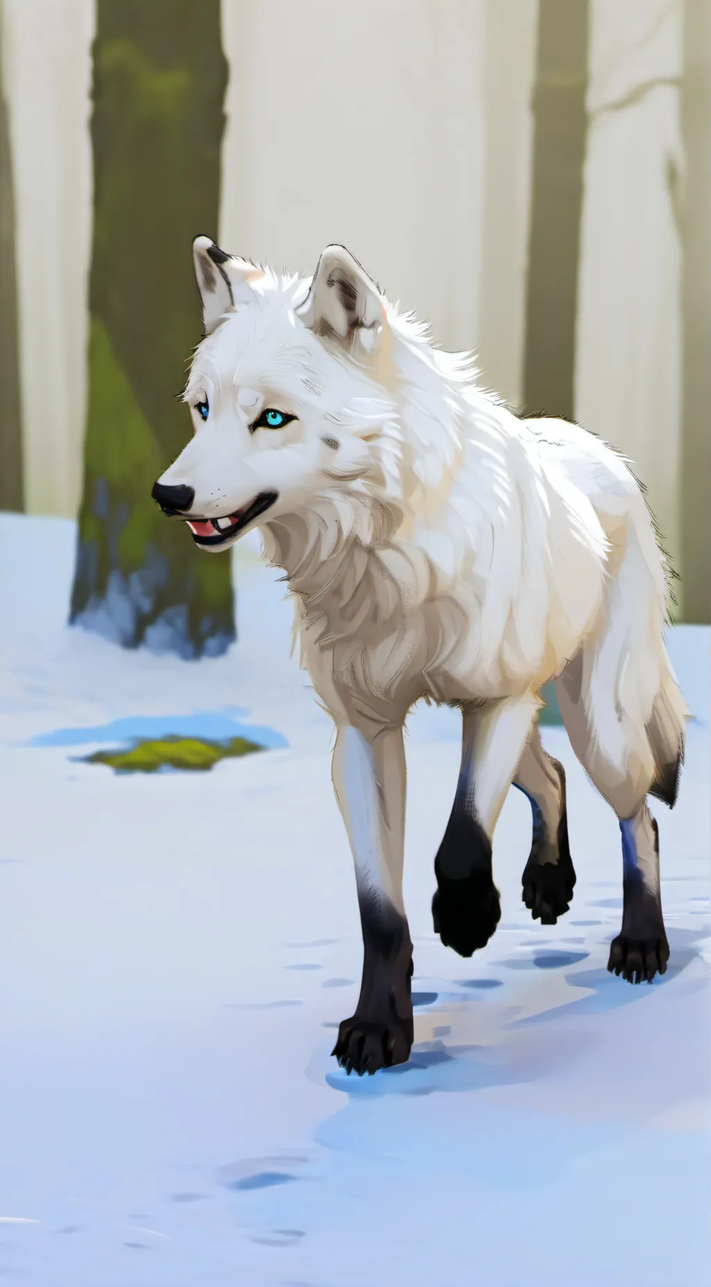 ai character: Nova  background