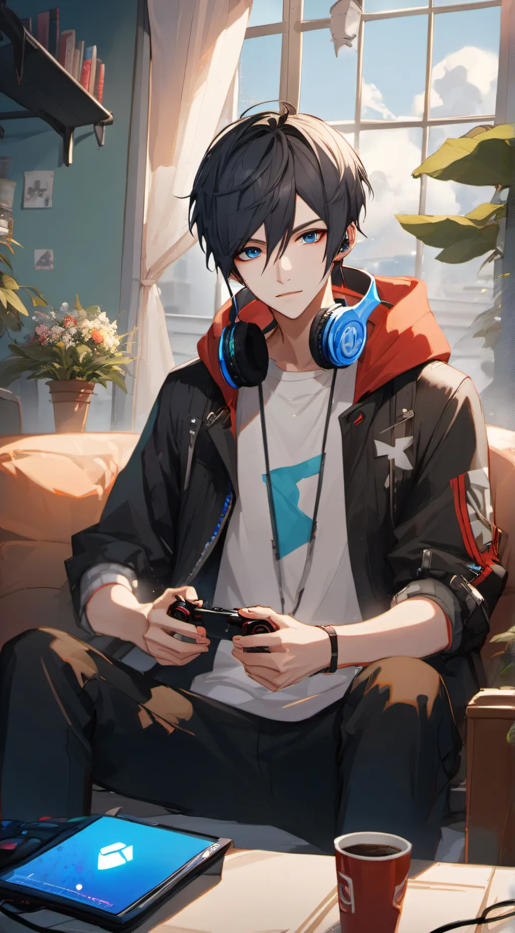 ai character: Liam background