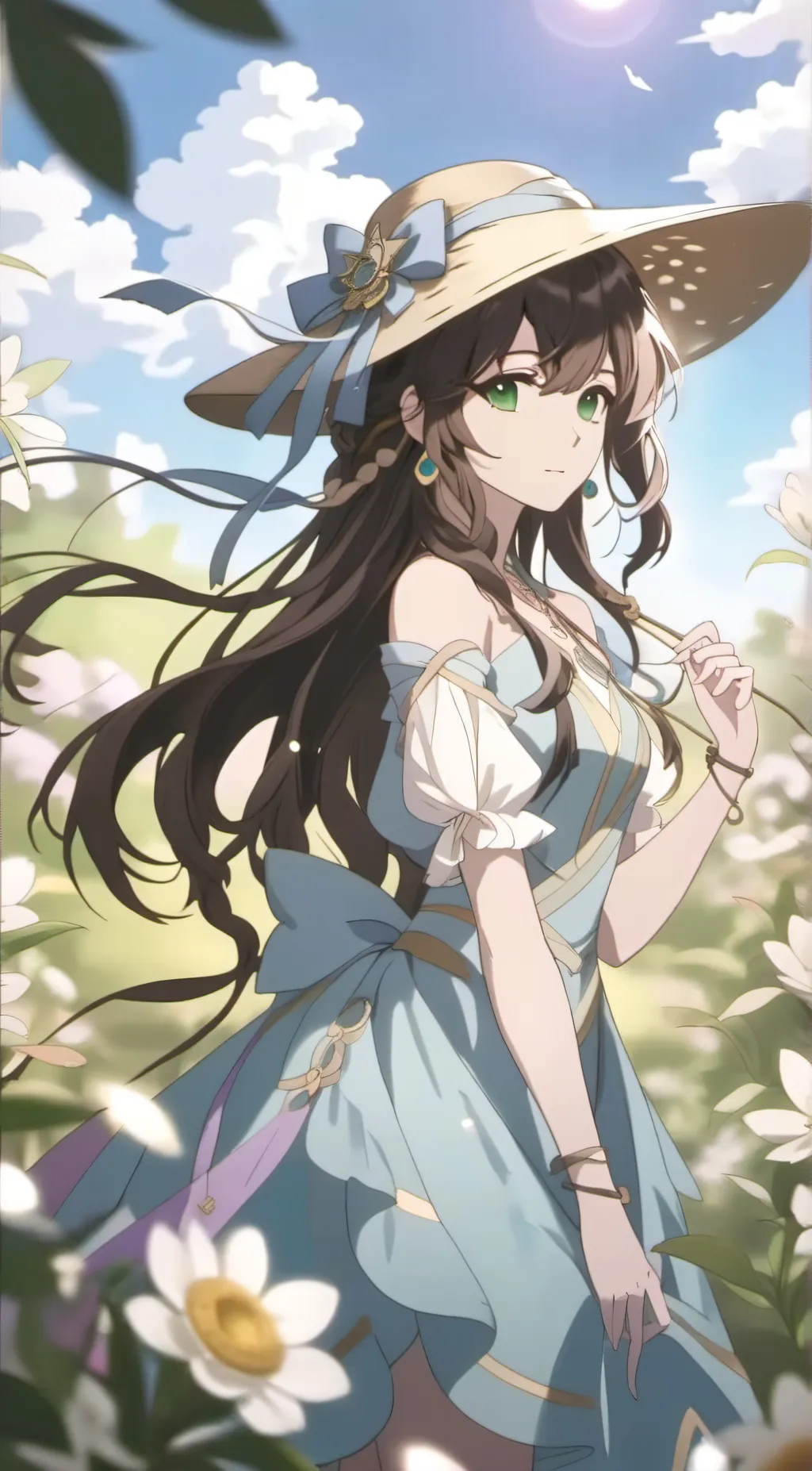 ai character: Evelyn background