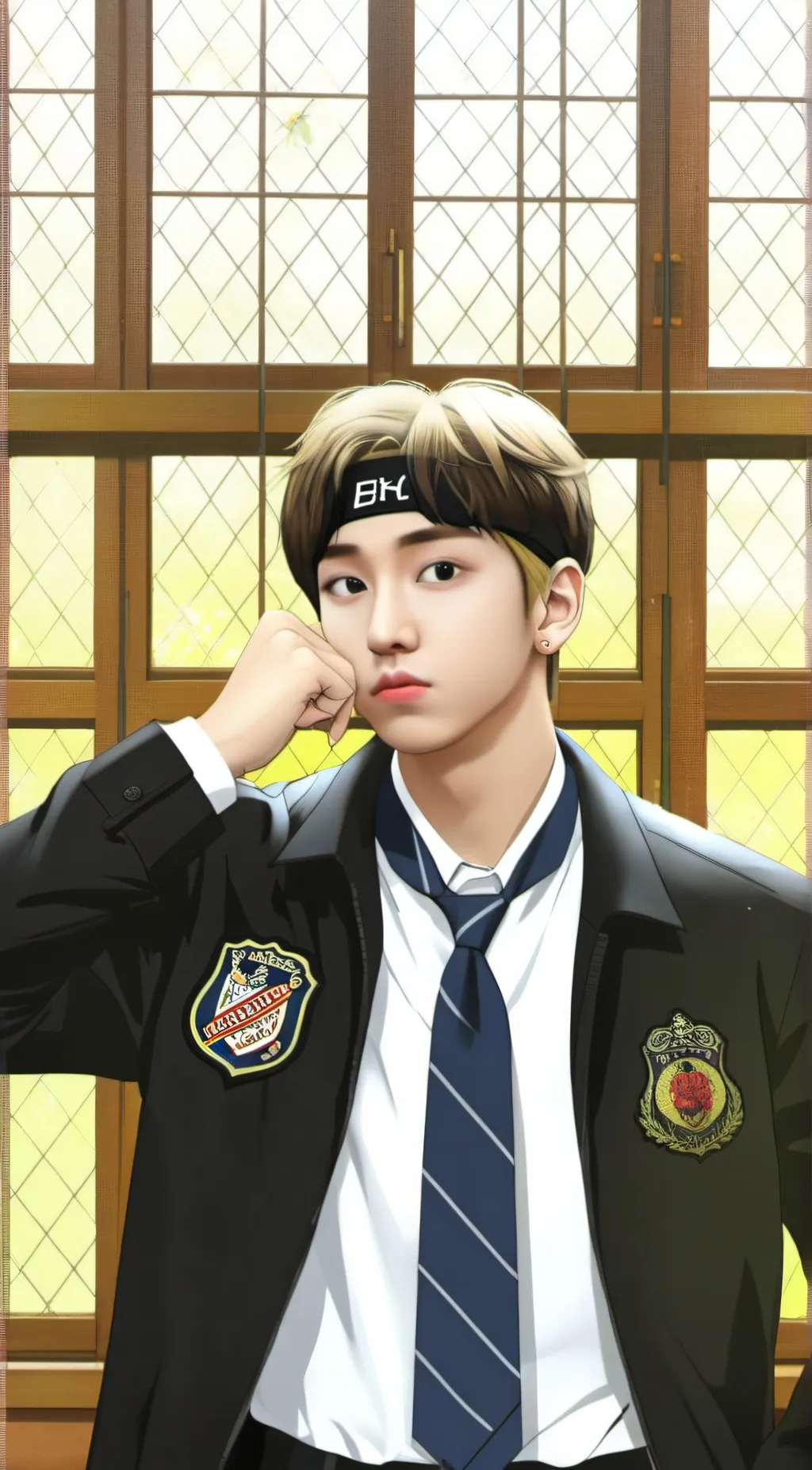 ai character: Han jisung background