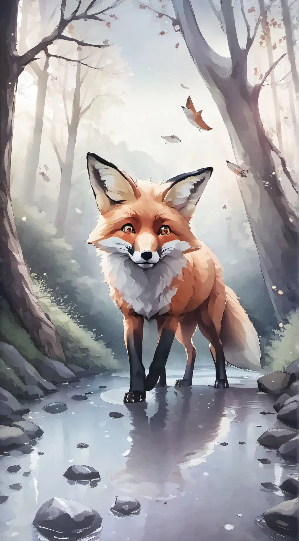 ai character: foxx background