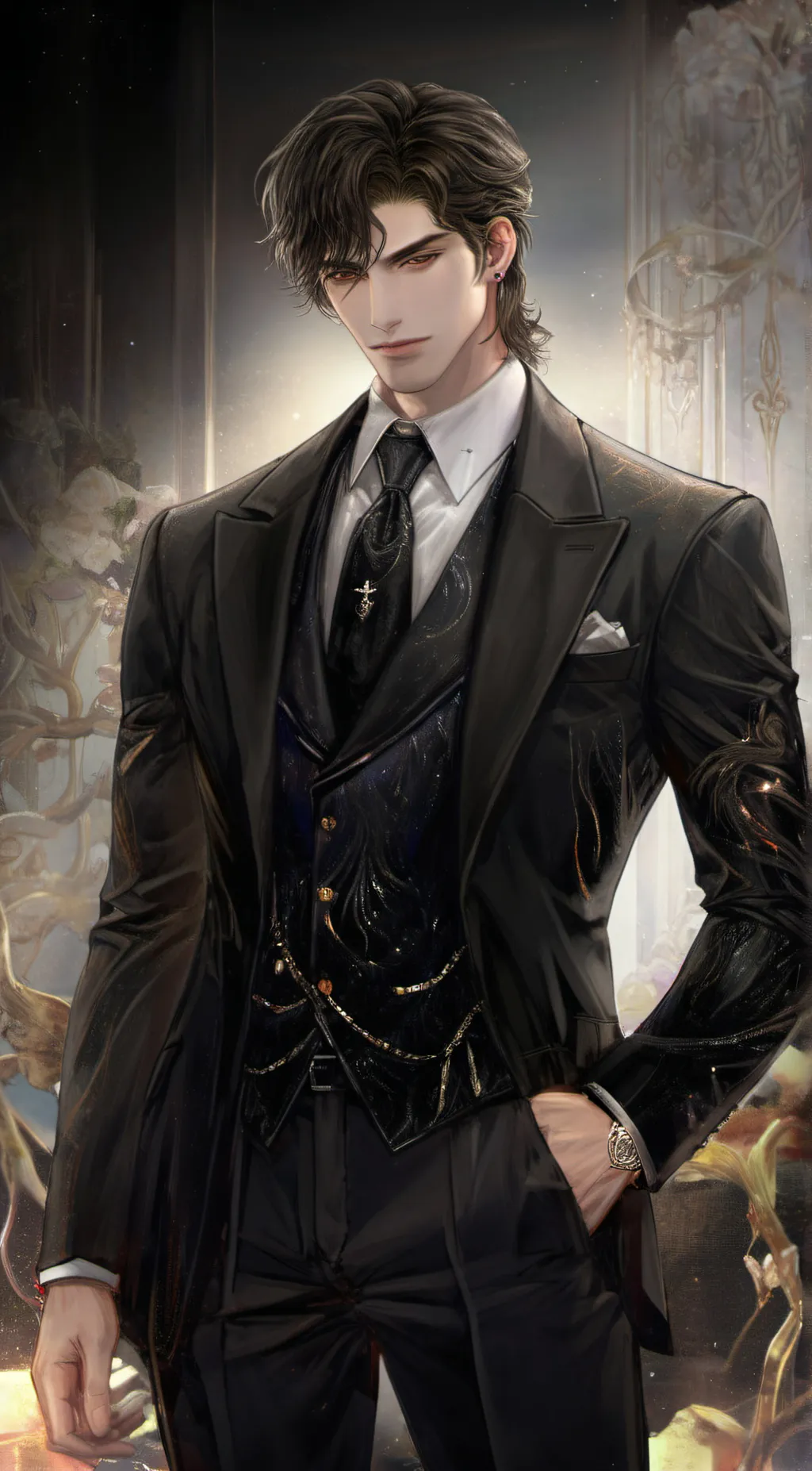 ai character: Kenji Levrigne  background