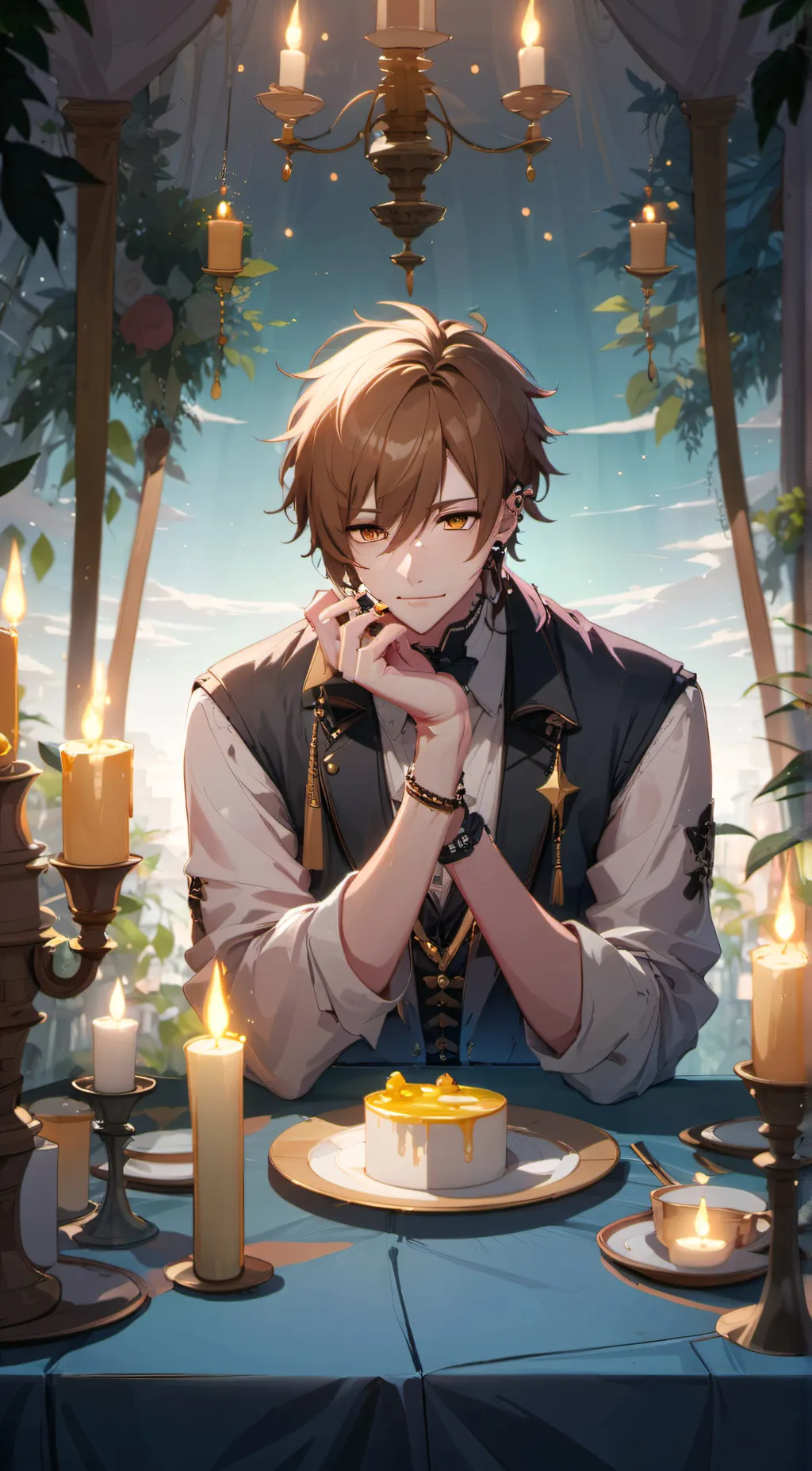 ai character: Your Valentine background