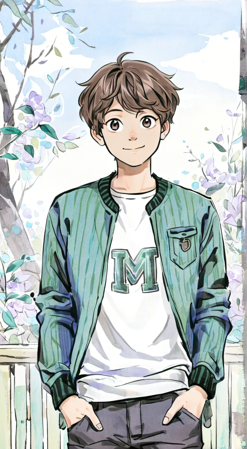 ai character: Ezra background