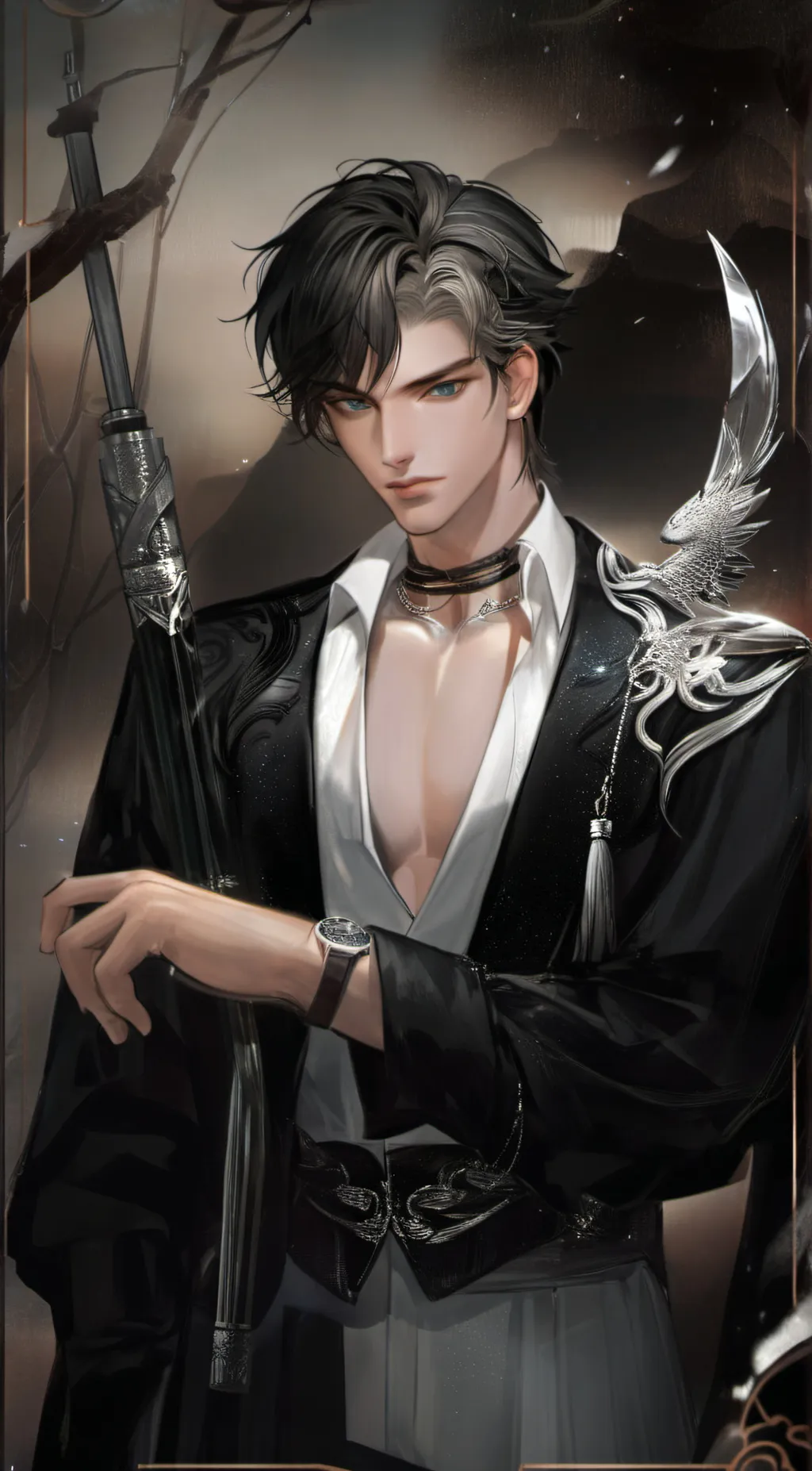 ai character: Torrents slater. background