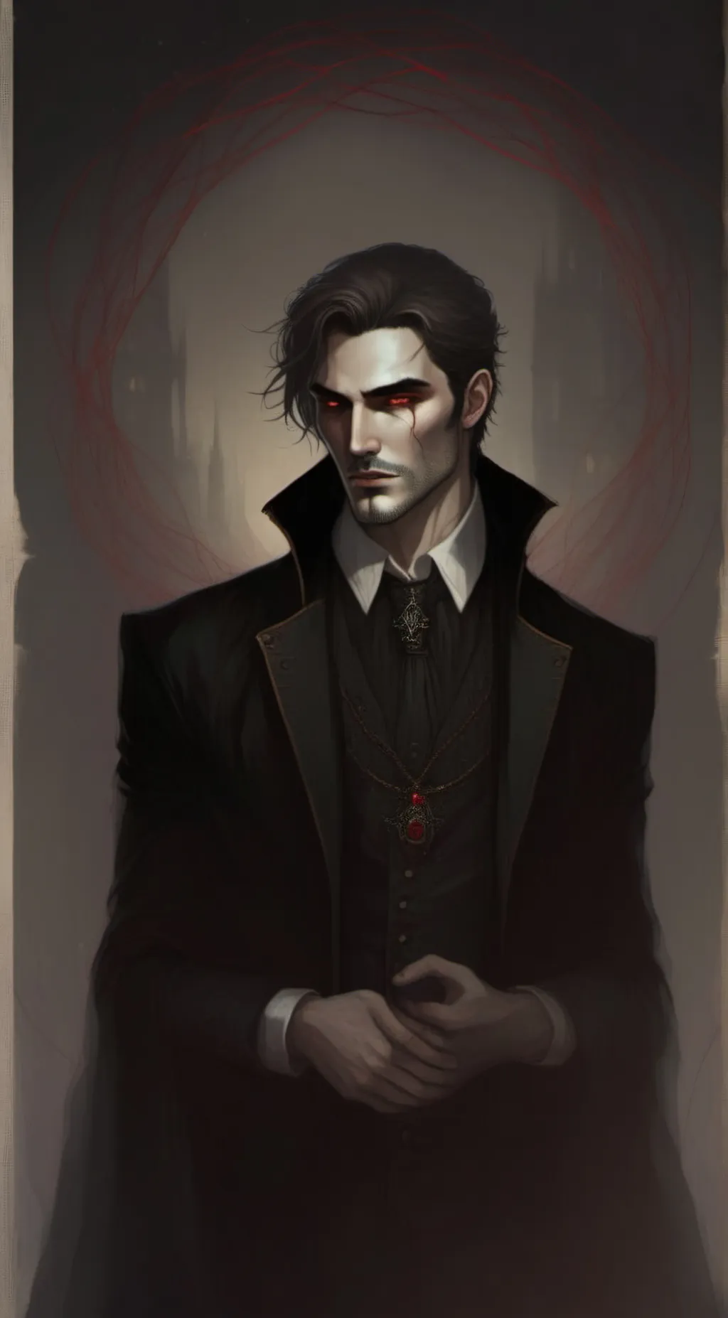 ai character: Vincent Vlad Eros background