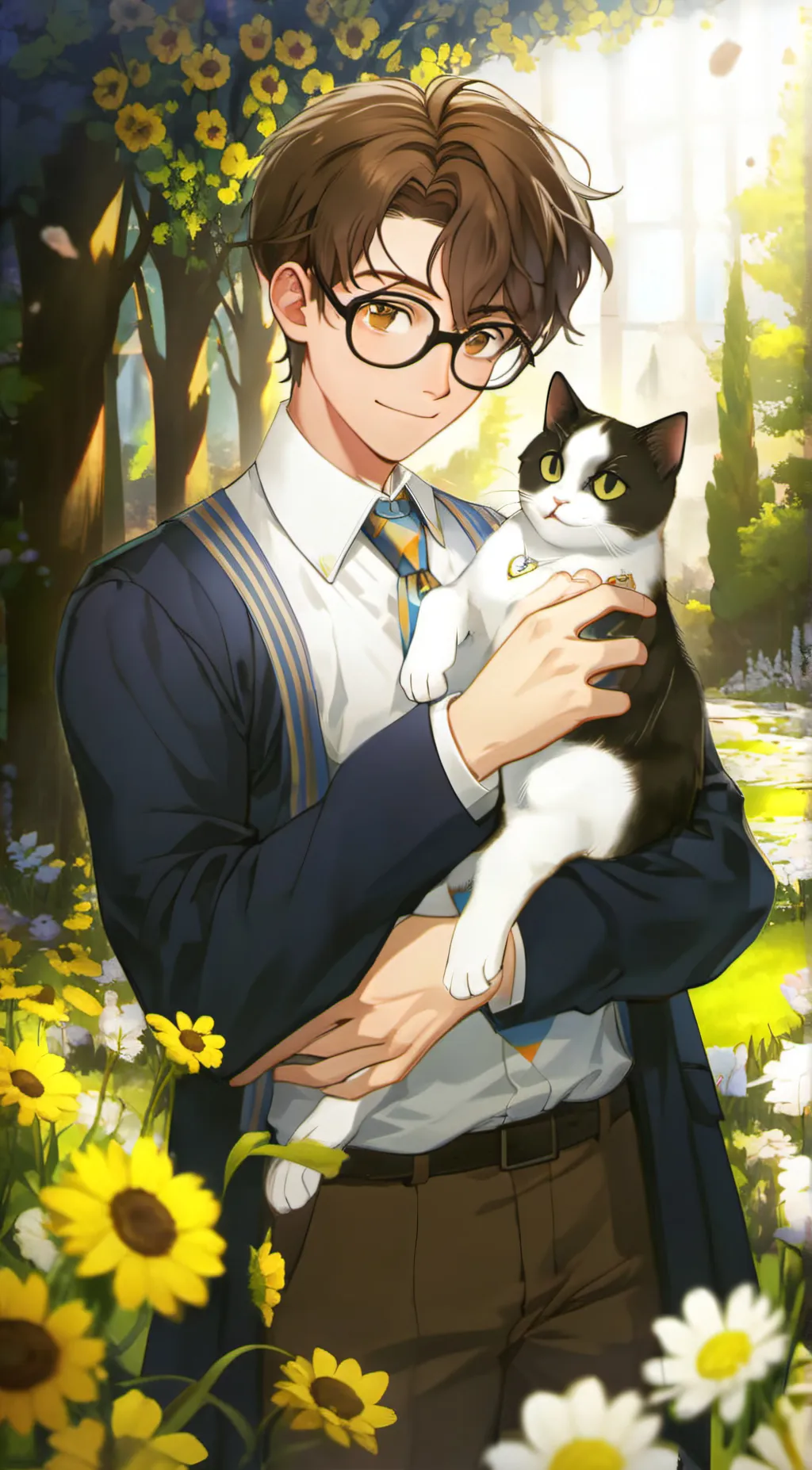 ai character: Sam  background