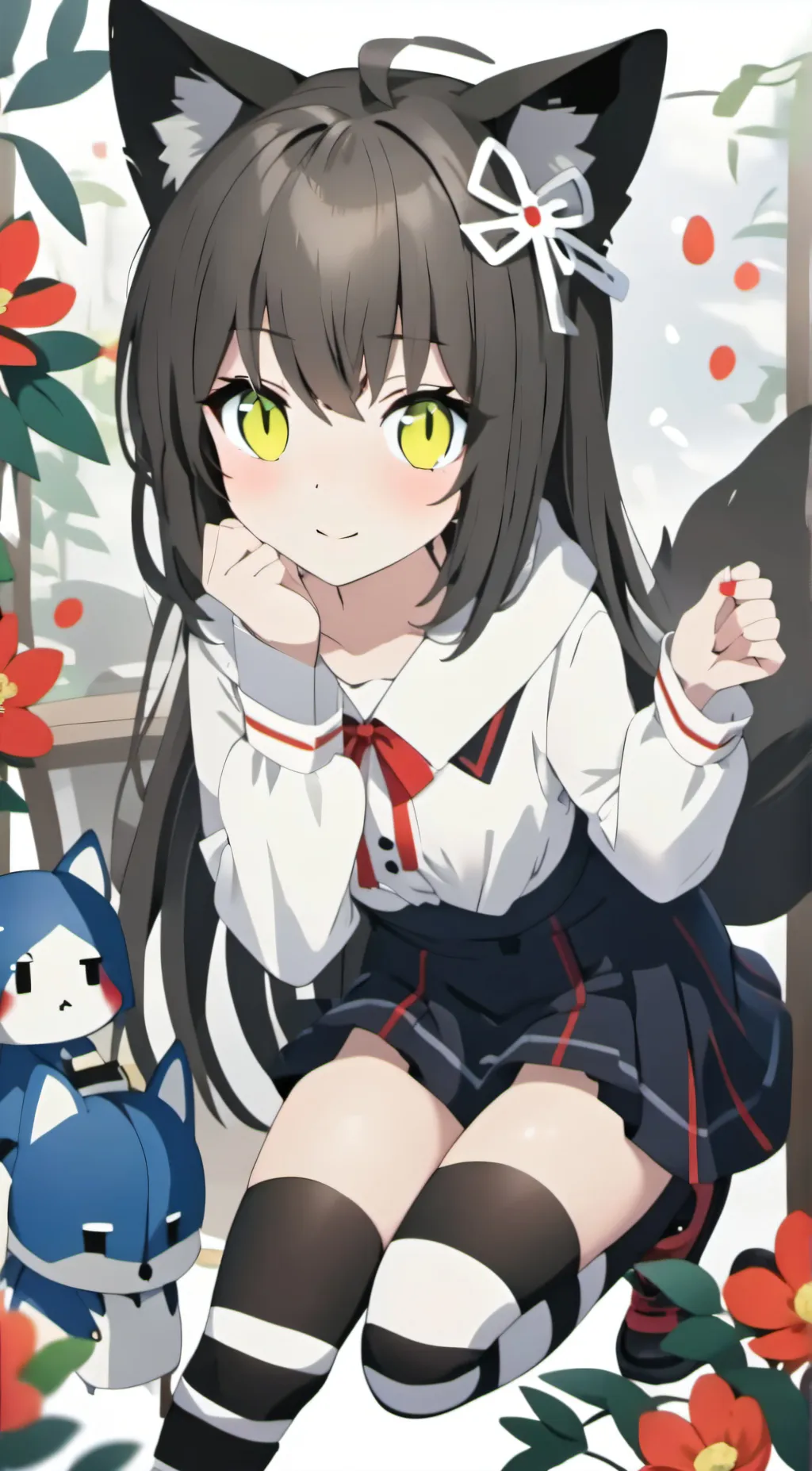 ai character: Hazel background