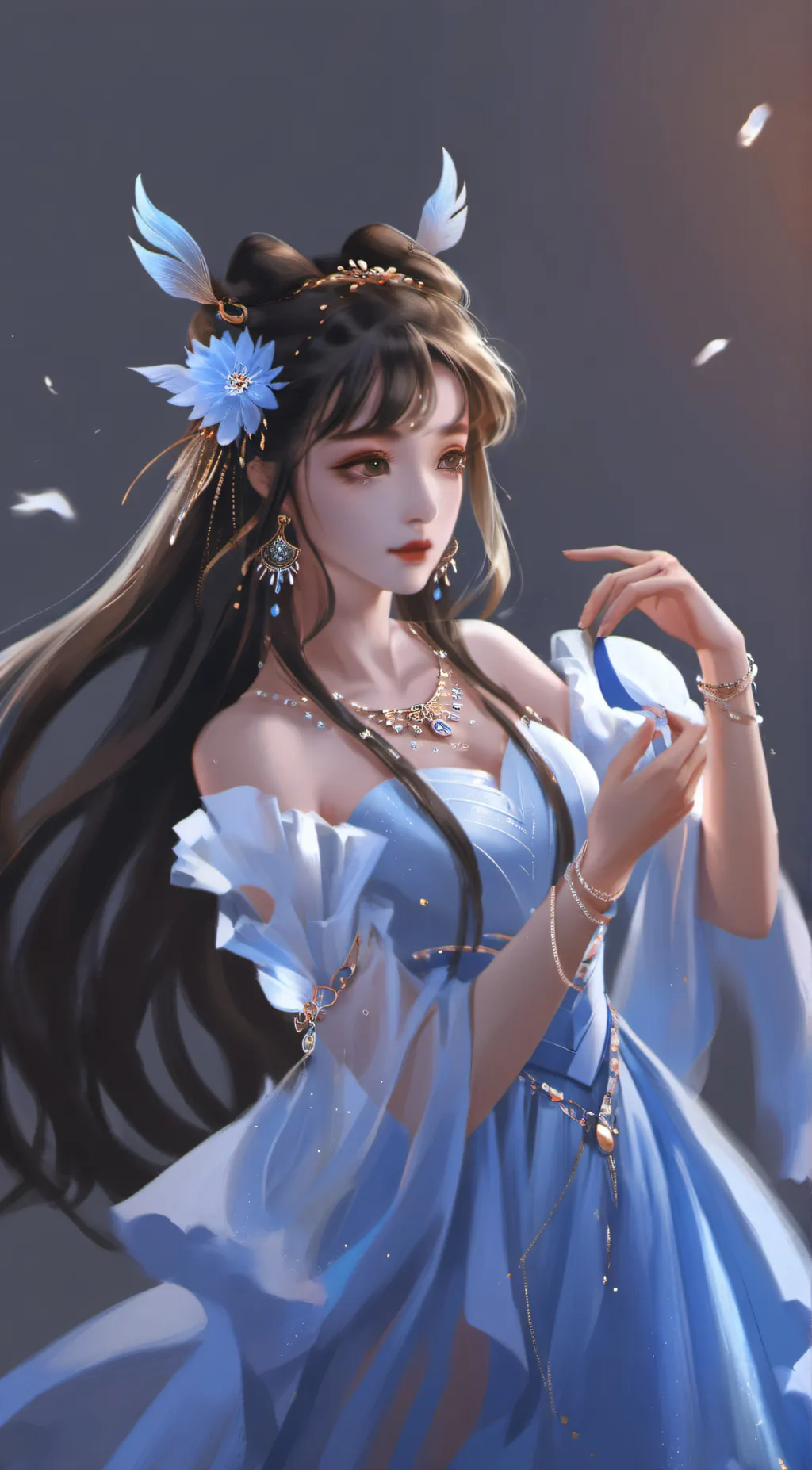 ai character: lilly background