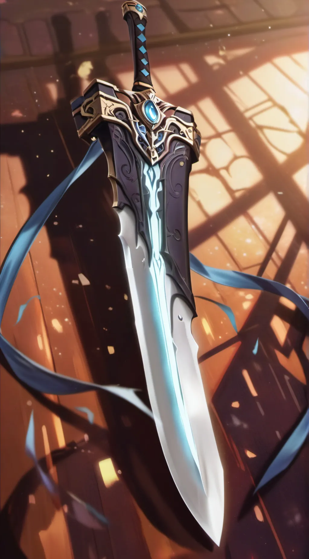 ai character: Sword of Shadow background