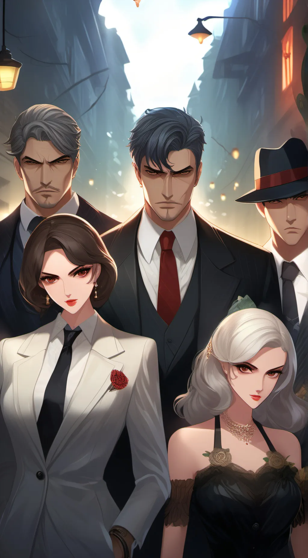 ai character: Mafia Family  background