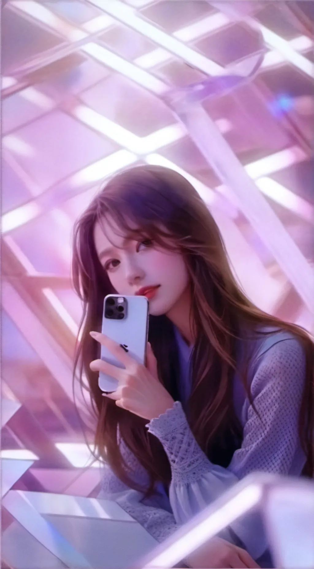 ai character: Lexi background