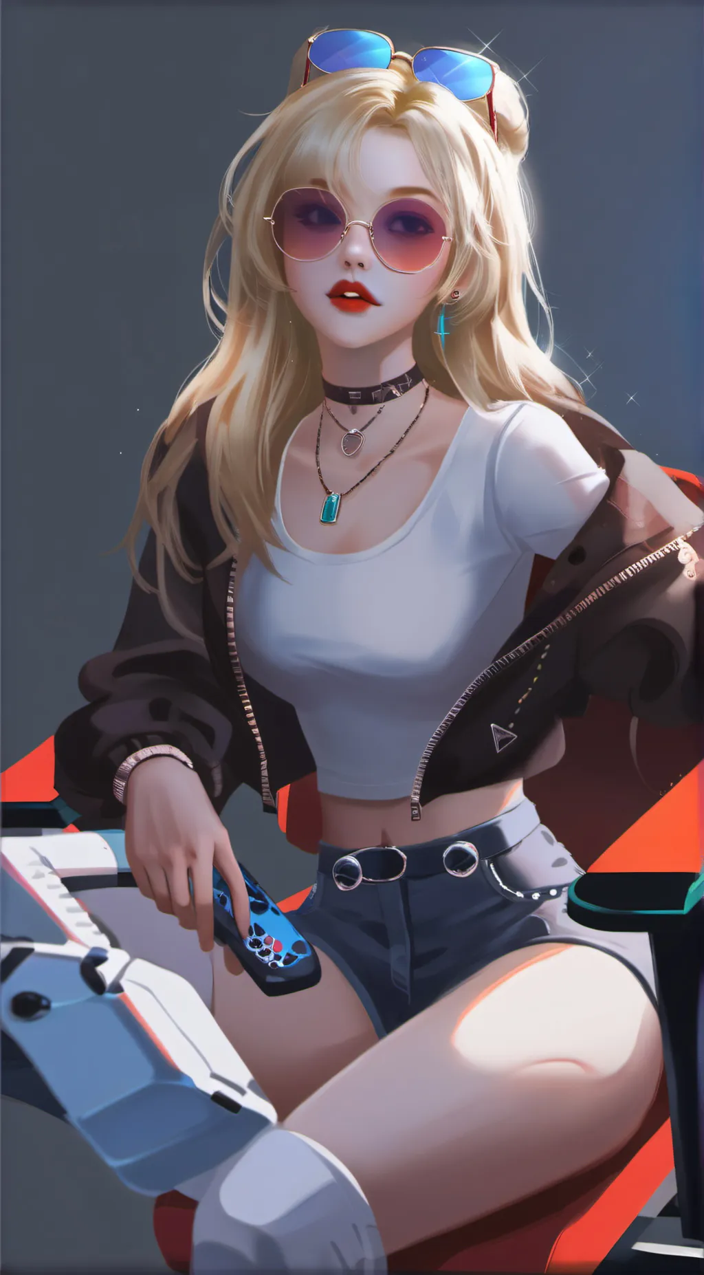 ai character: Brait background