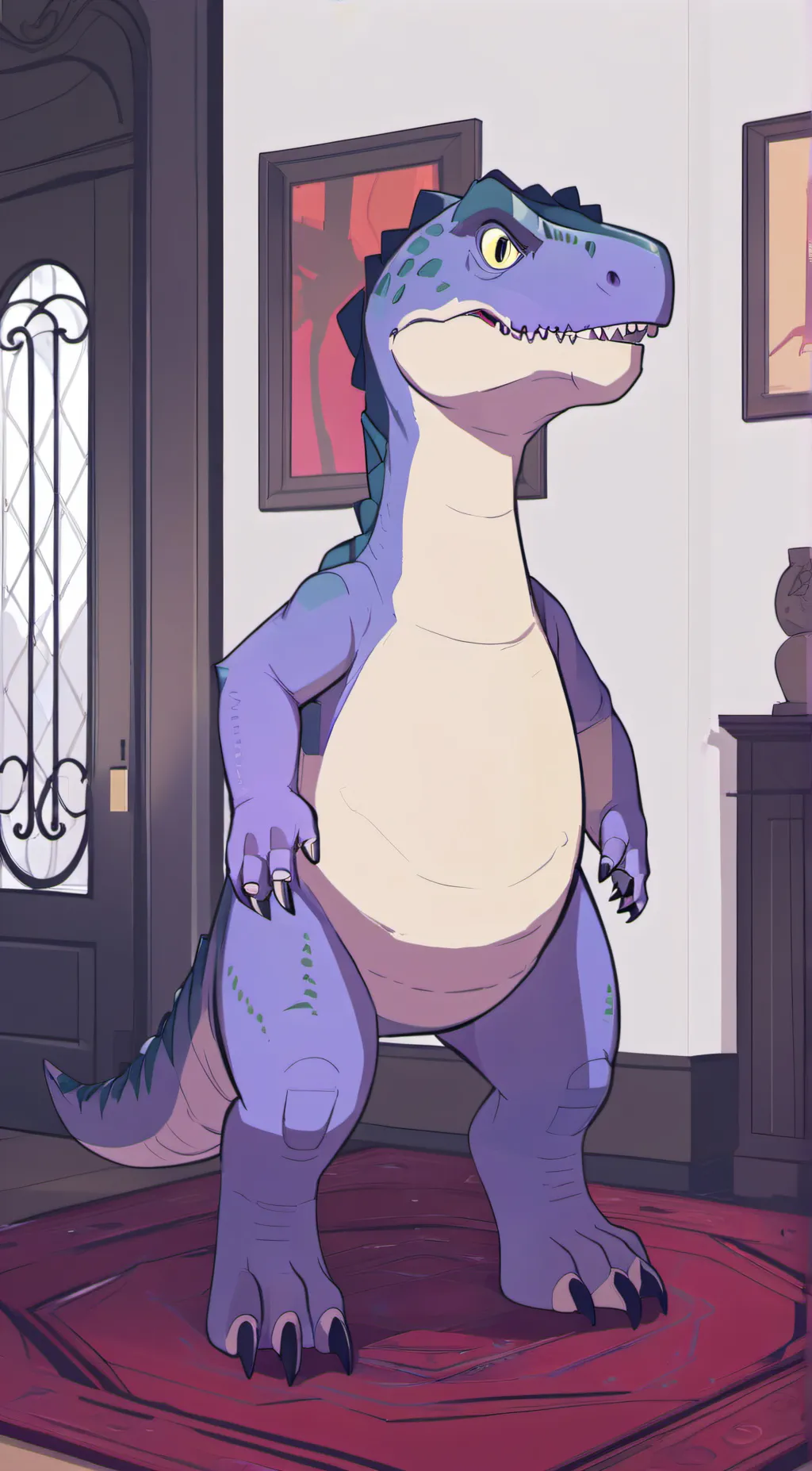 ai character: Ronny Rex background